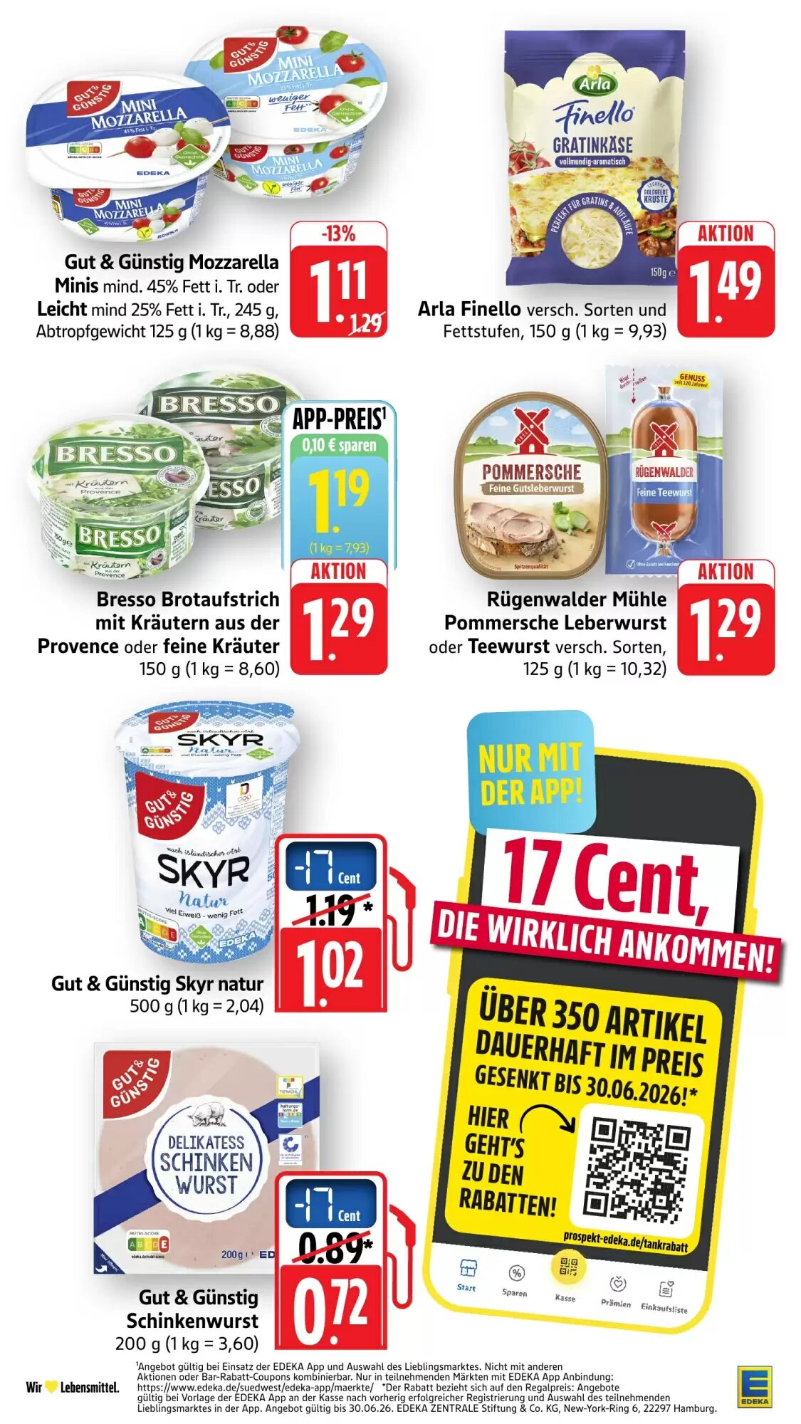 Edeka Stenger Prospekt (ab 22.06.2026) zum Blättern - Seite 14