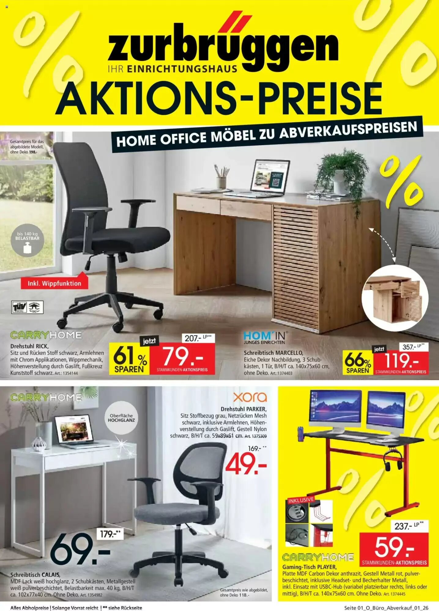 Zurbrüggen Prospekt (ab 22.06.2026) zum Blättern - Seite 1