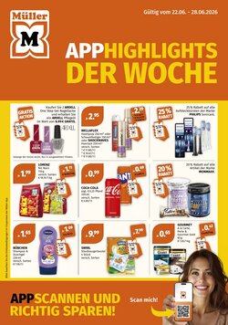 Müller Prospekt (ab 22.06.2026) zum Blättern