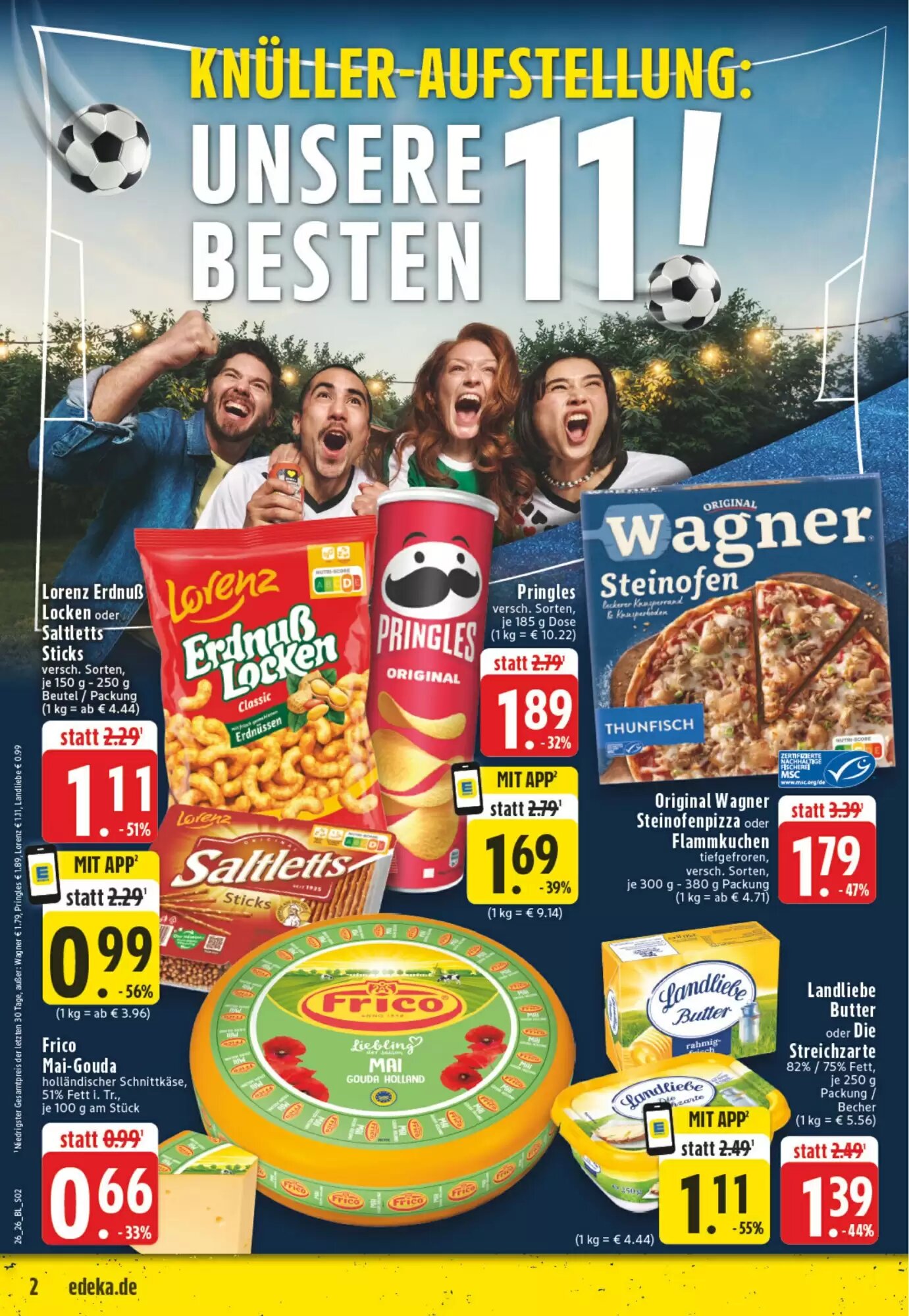 EDEKA Vogl Prospekt (ab 22.06.2026) zum Blättern - Seite 2