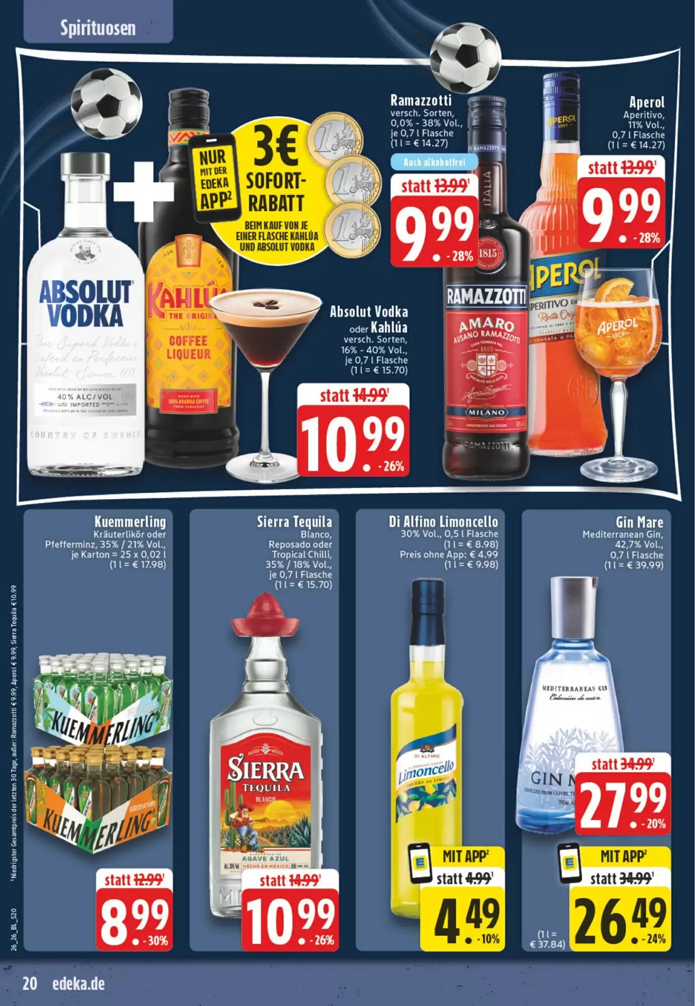 EDEKA Vogl Prospekt (ab 22.06.2026) zum Blättern - Seite 22