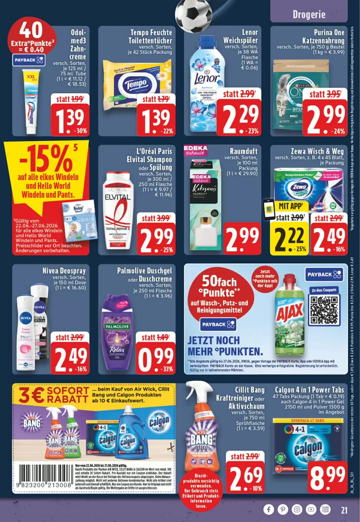 EDEKA Vogl Prospekt (ab 22.06.2026) zum Blättern - Seite 23