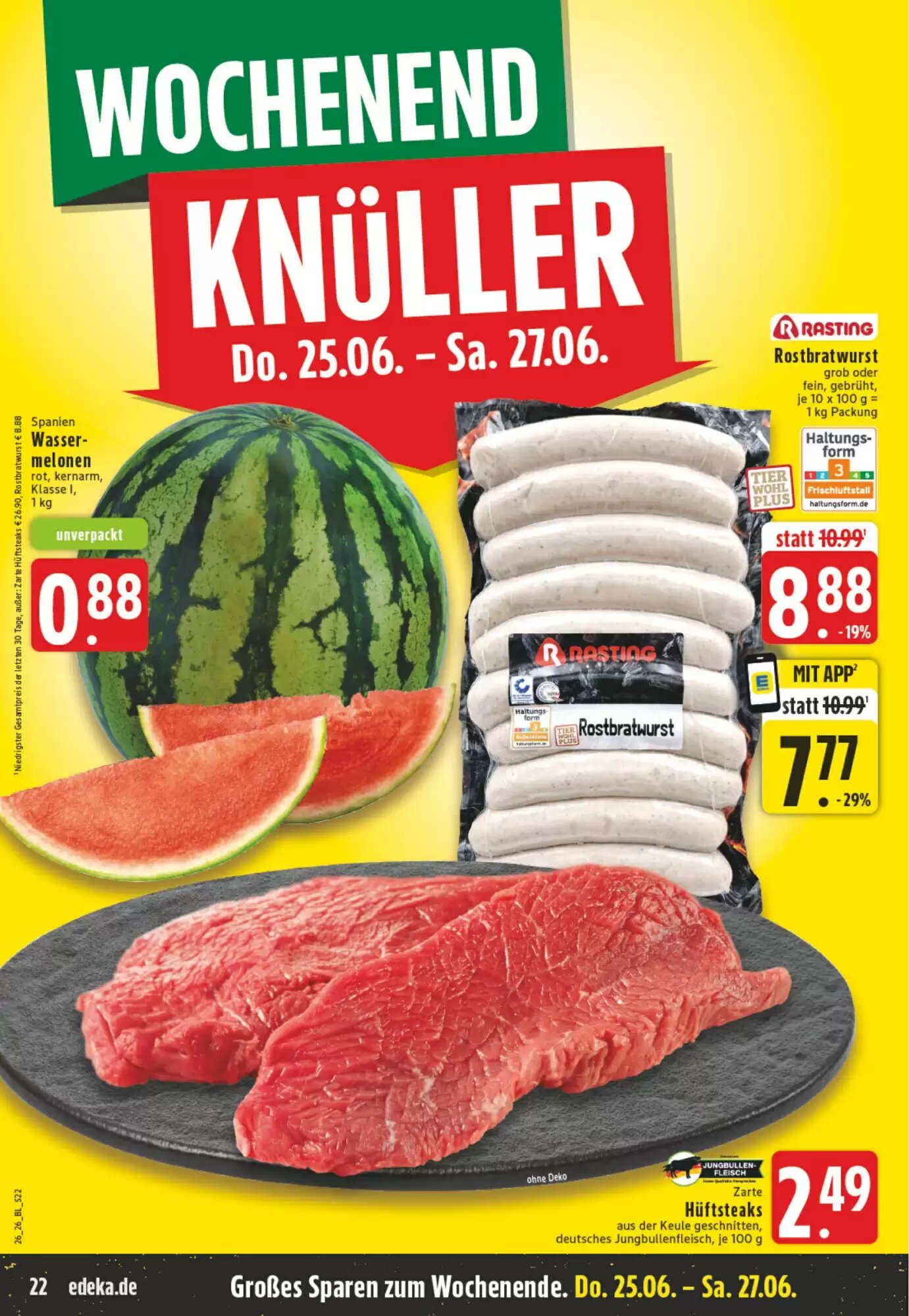 EDEKA Vogl Prospekt (ab 22.06.2026) zum Blättern - Seite 24