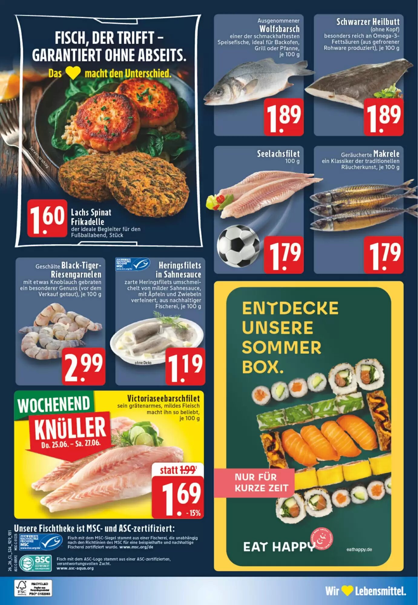 EDEKA Vogl Prospekt (ab 22.06.2026) zum Blättern - Seite 26