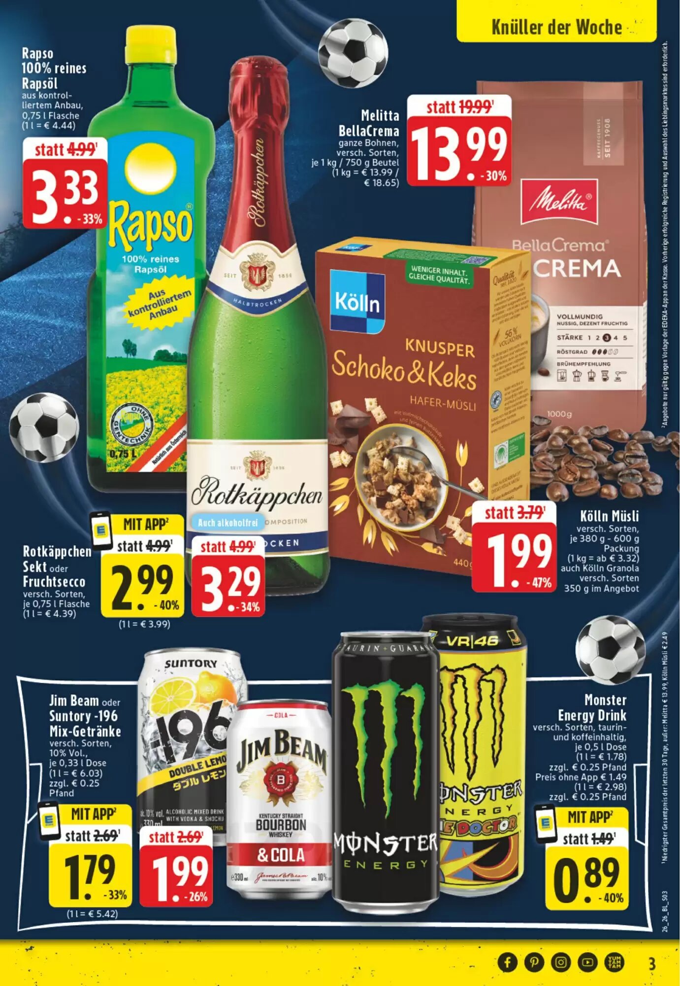 EDEKA Vogl Prospekt (ab 22.06.2026) zum Blättern - Seite 3