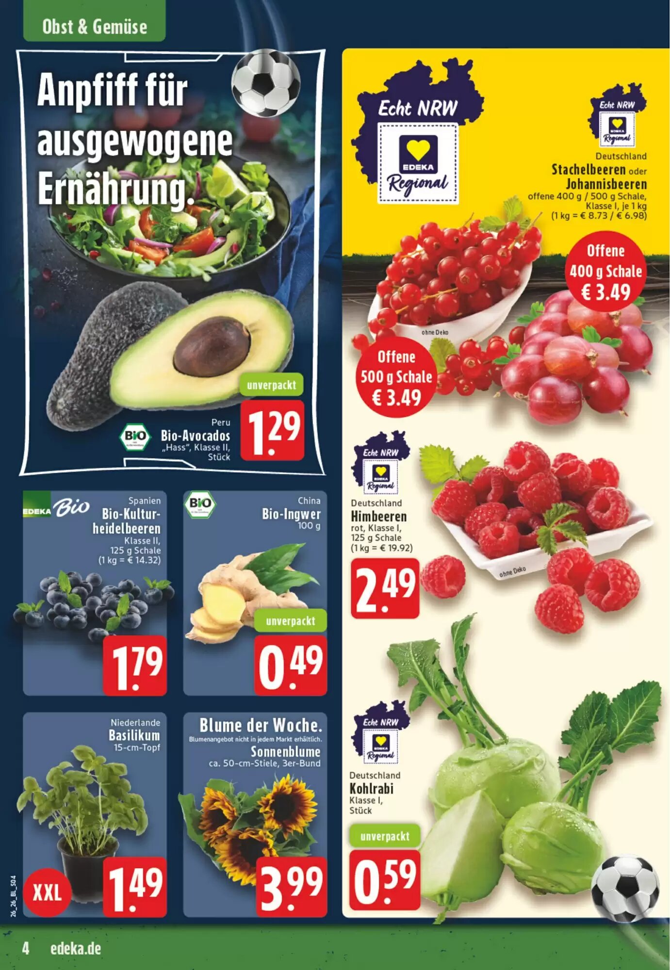 EDEKA Vogl Prospekt (ab 22.06.2026) zum Blättern - Seite 6