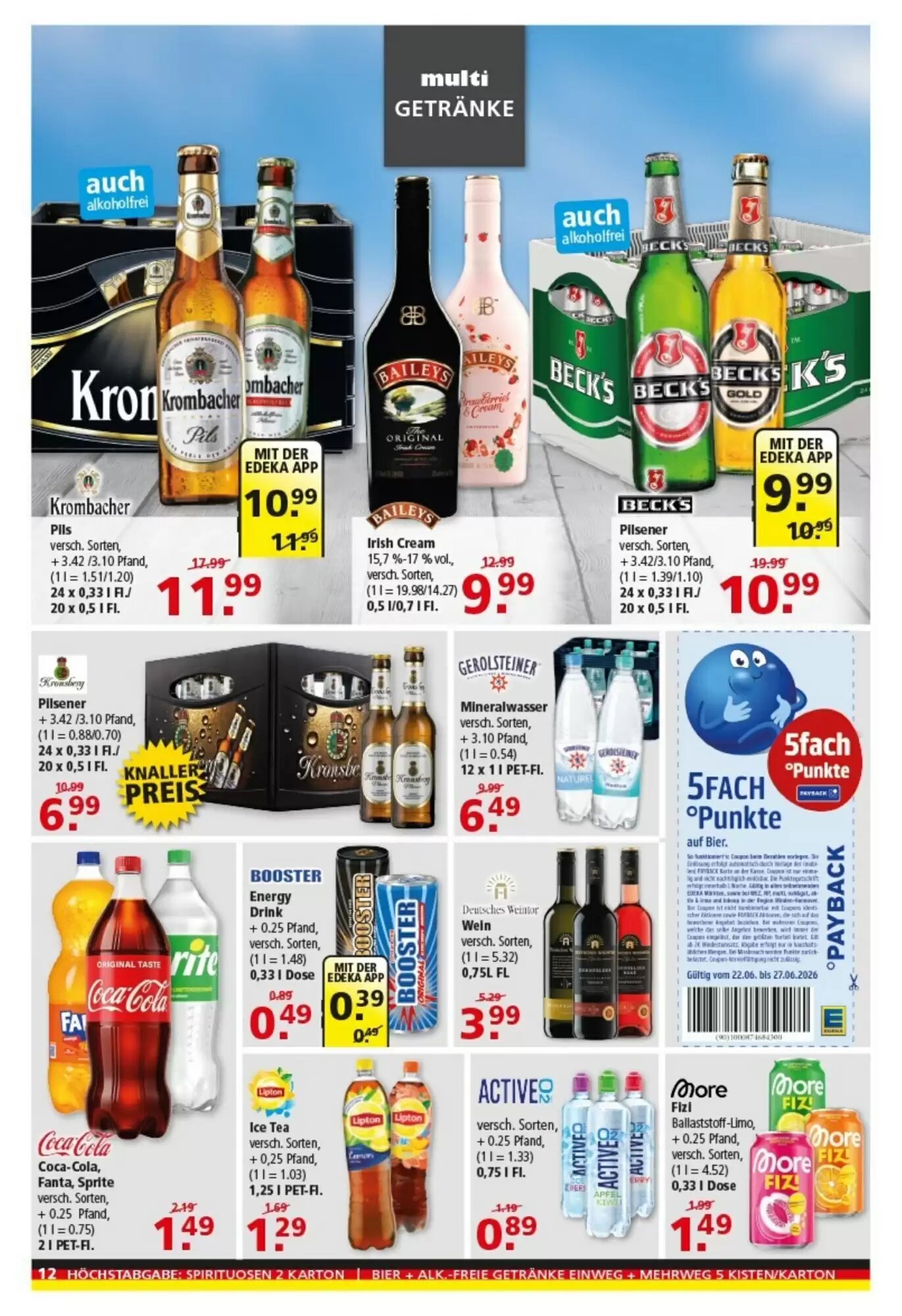 Multi Markt Prospekt (ab 22.06.2026) zum Blättern - Seite 12