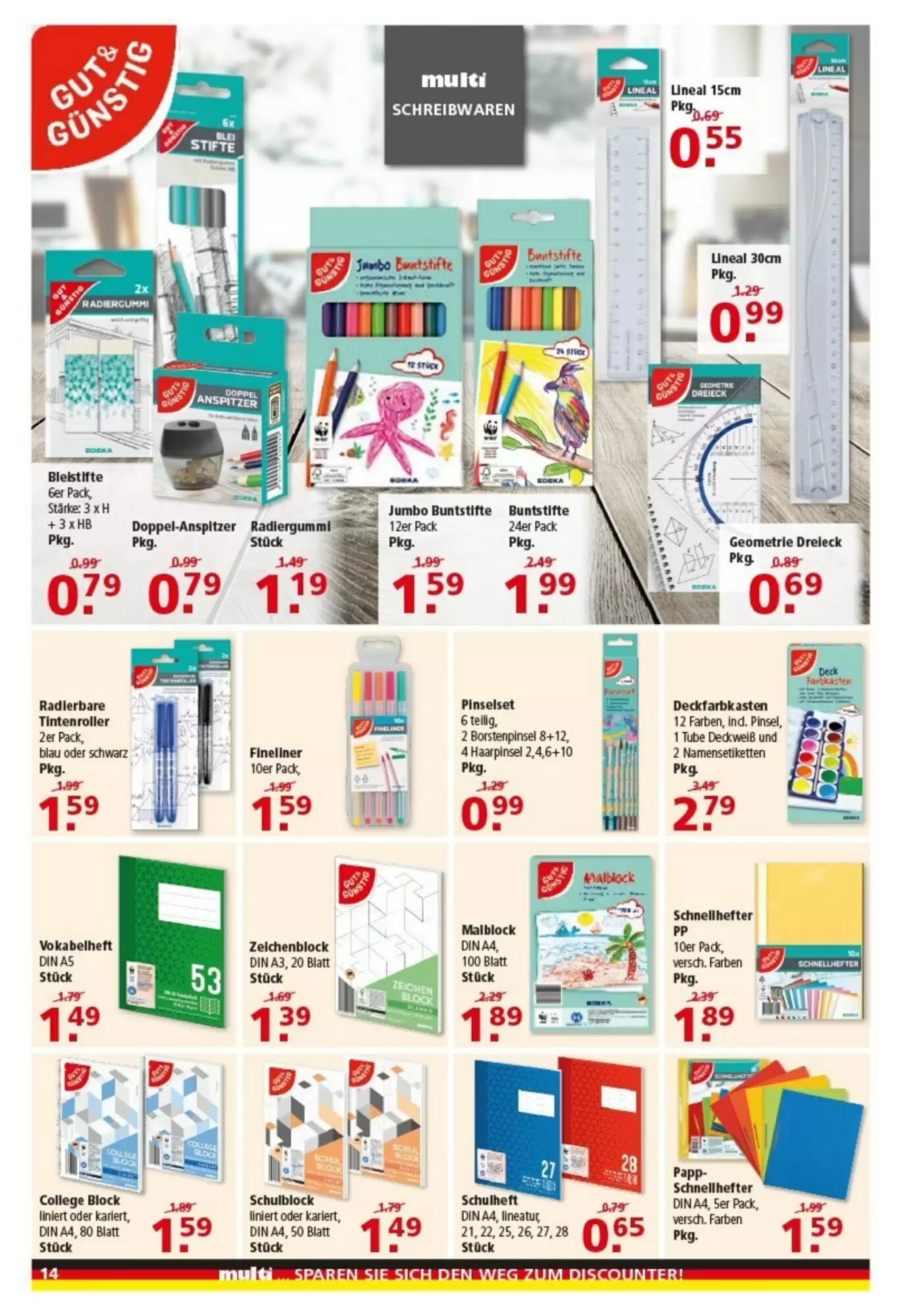 Multi Markt Prospekt (ab 22.06.2026) zum Blättern - Seite 14