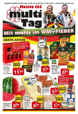 Multi Markt Prospekt (ab 22.06.2026) zum Blättern