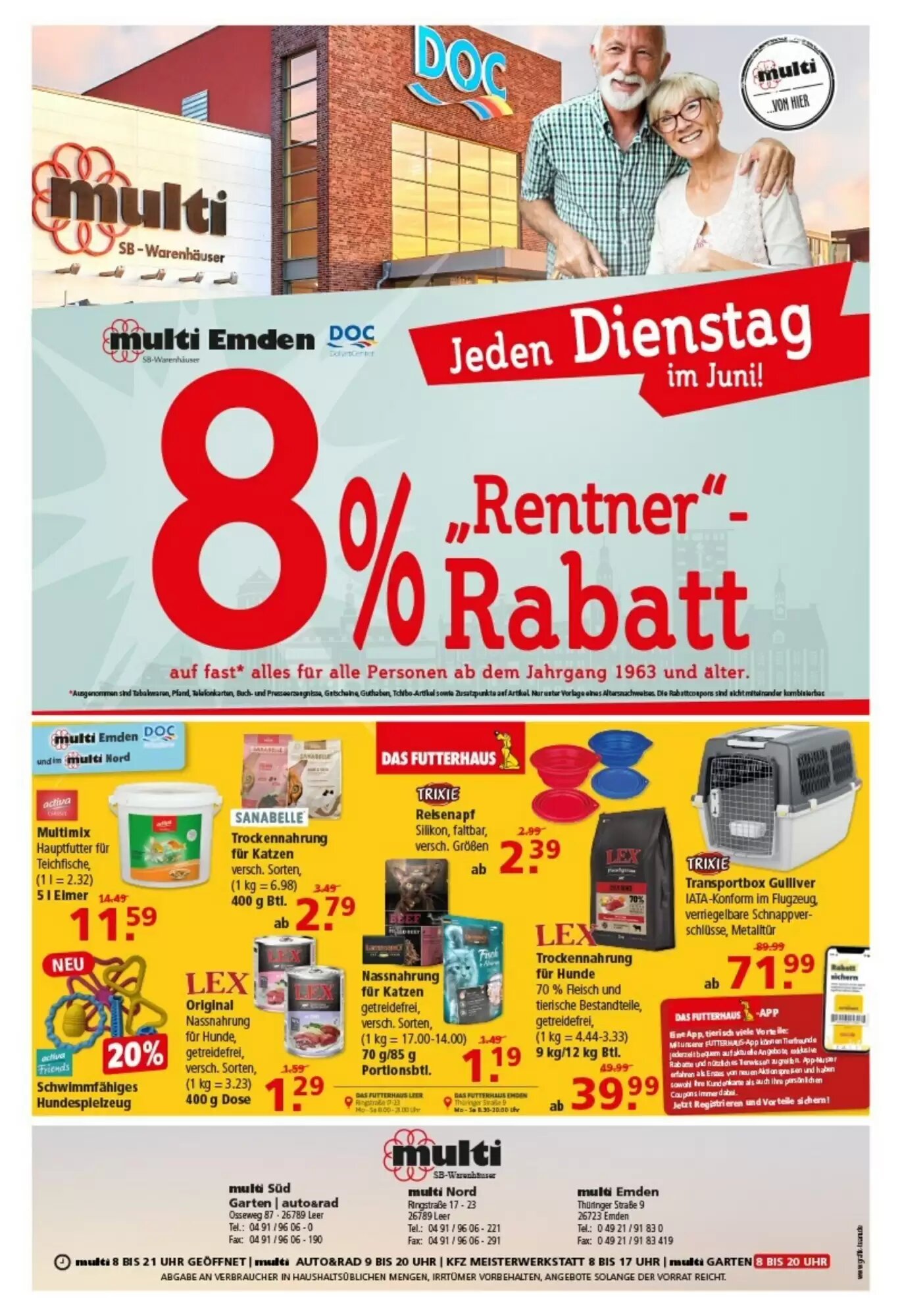 Multi Markt Prospekt (ab 22.06.2026) zum Blättern - Seite 21