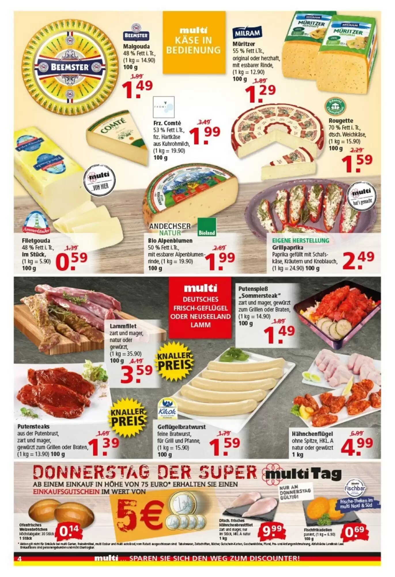 Multi Markt Prospekt (ab 22.06.2026) zum Blättern - Seite 4