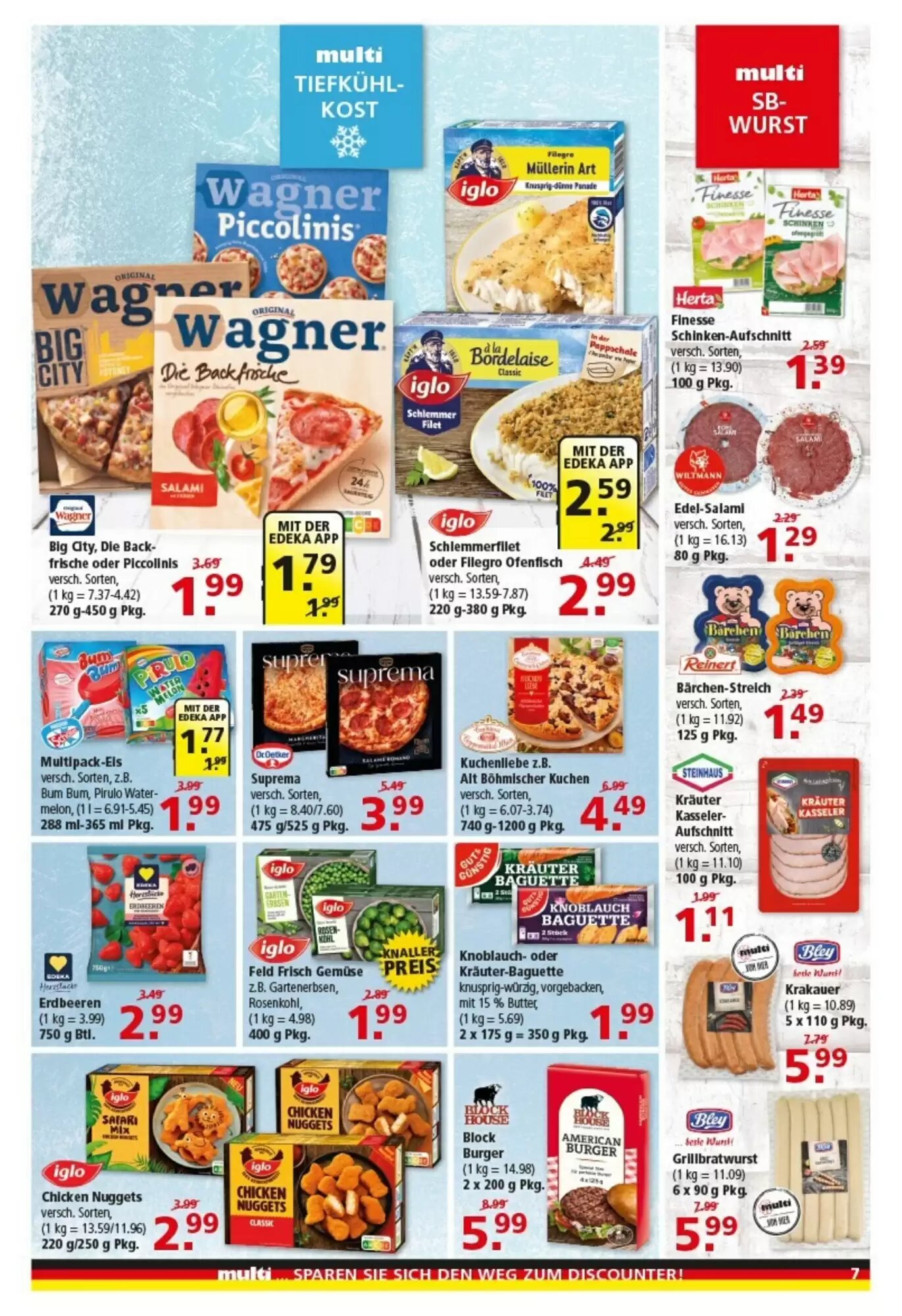 Multi Markt Prospekt (ab 22.06.2026) zum Blättern - Seite 7