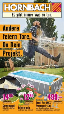 Hornbach Prospekt (ab 24.06.2026) zum Blättern