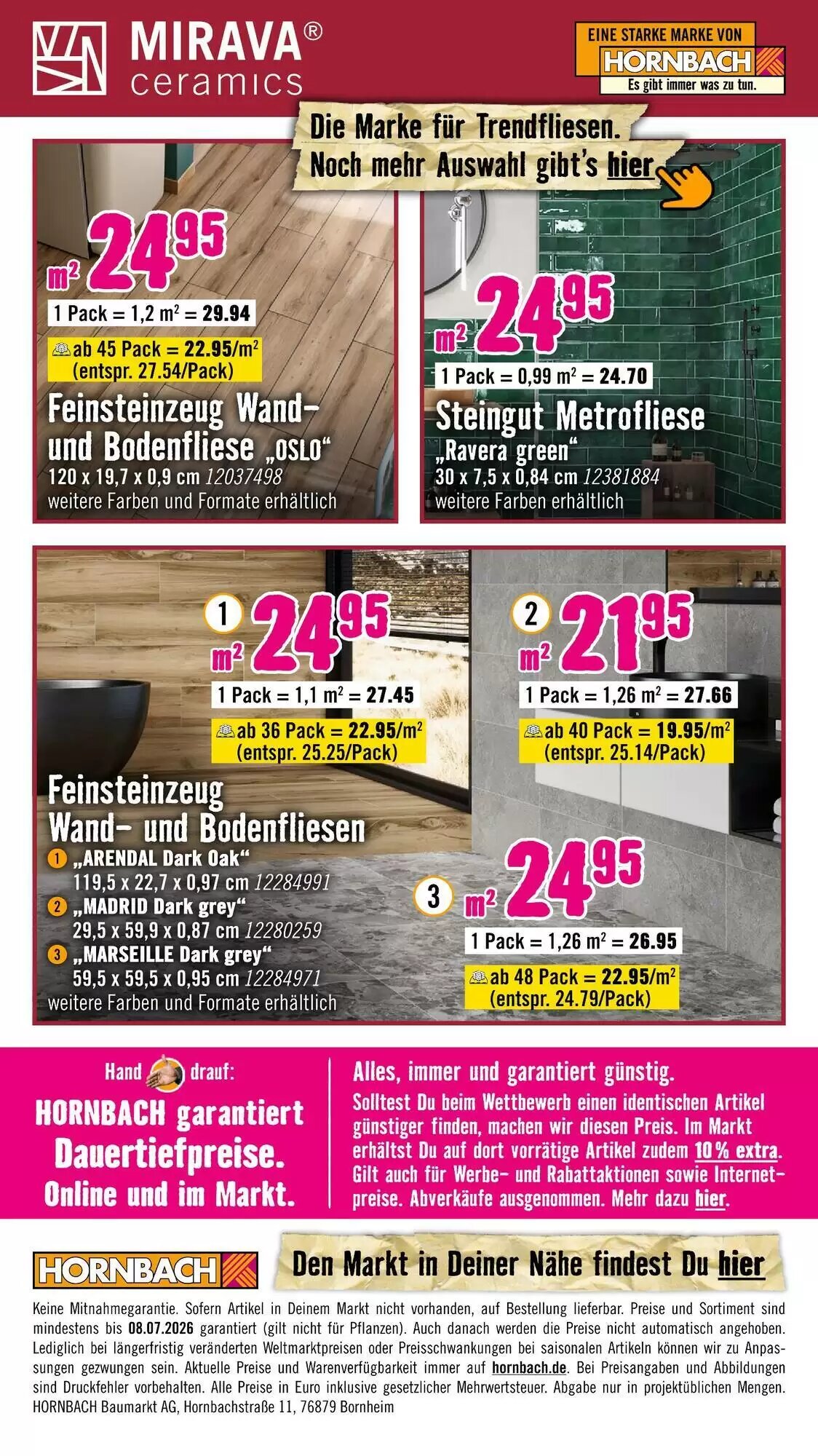 Hornbach Prospekt (ab 24.06.2026) zum Blättern - Seite 30