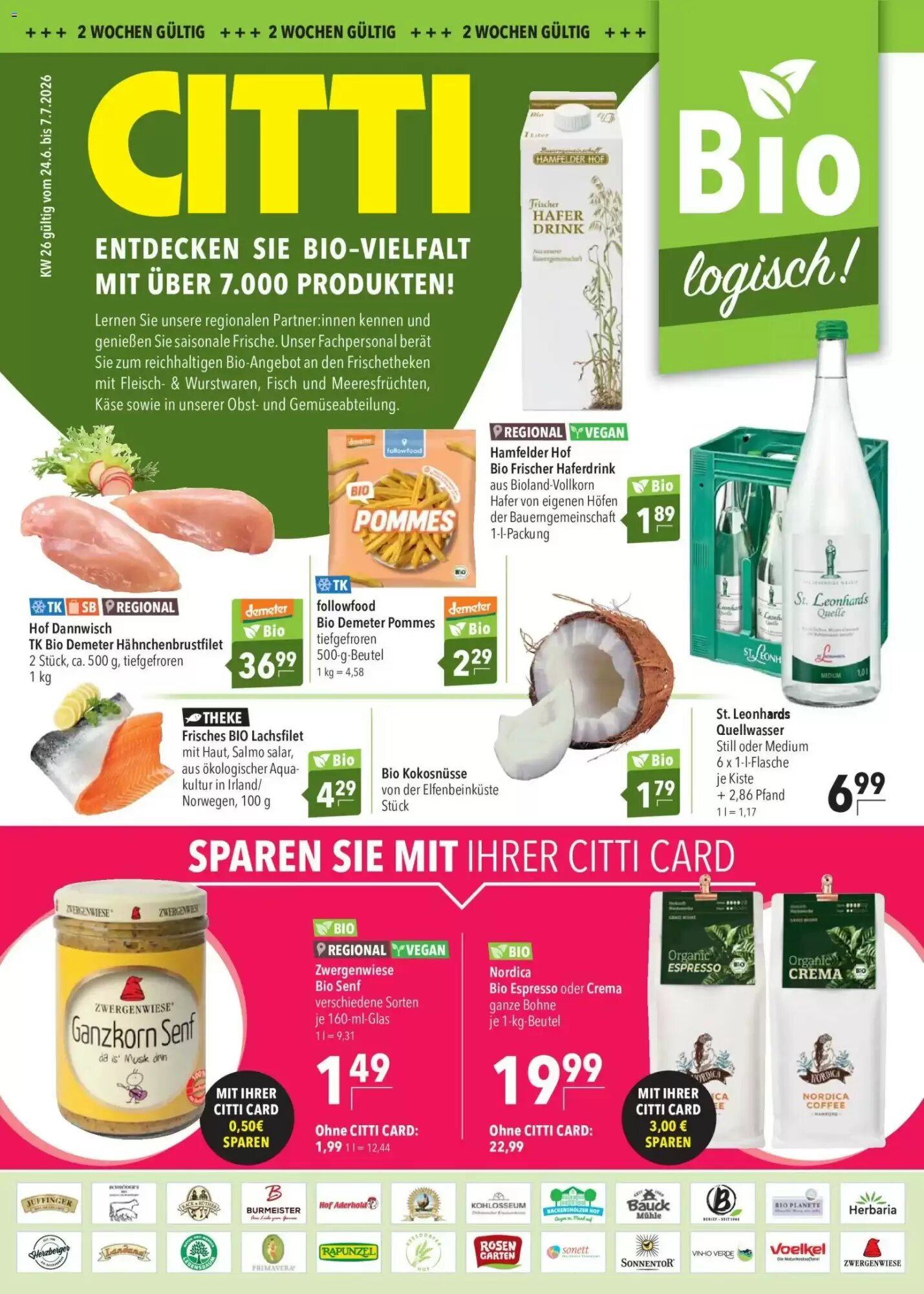 CITTI Markt Prospekt (ab 24.06.2026) zum Blättern - Seite 1