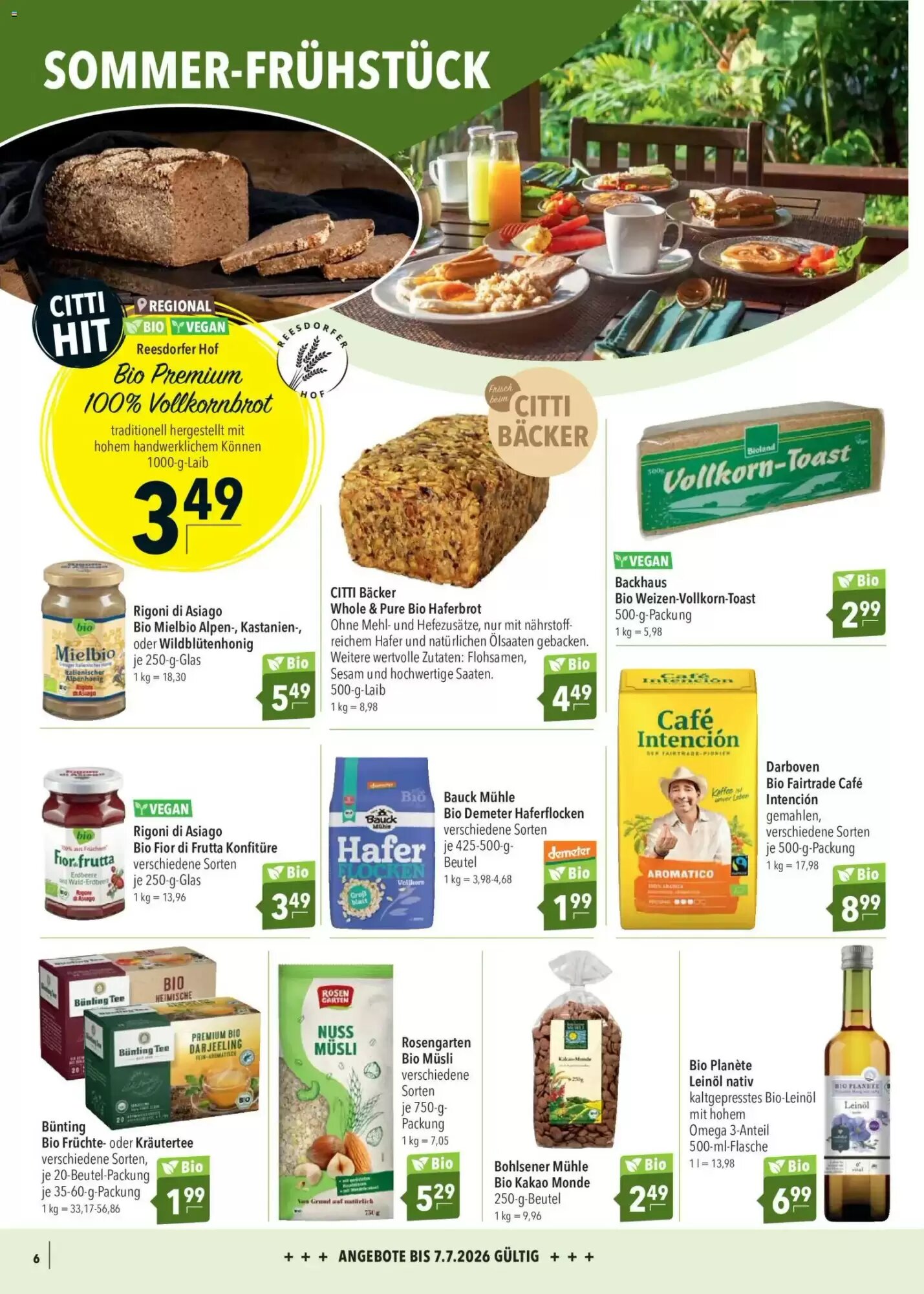CITTI Markt Prospekt (ab 24.06.2026) zum Blättern - Seite 6