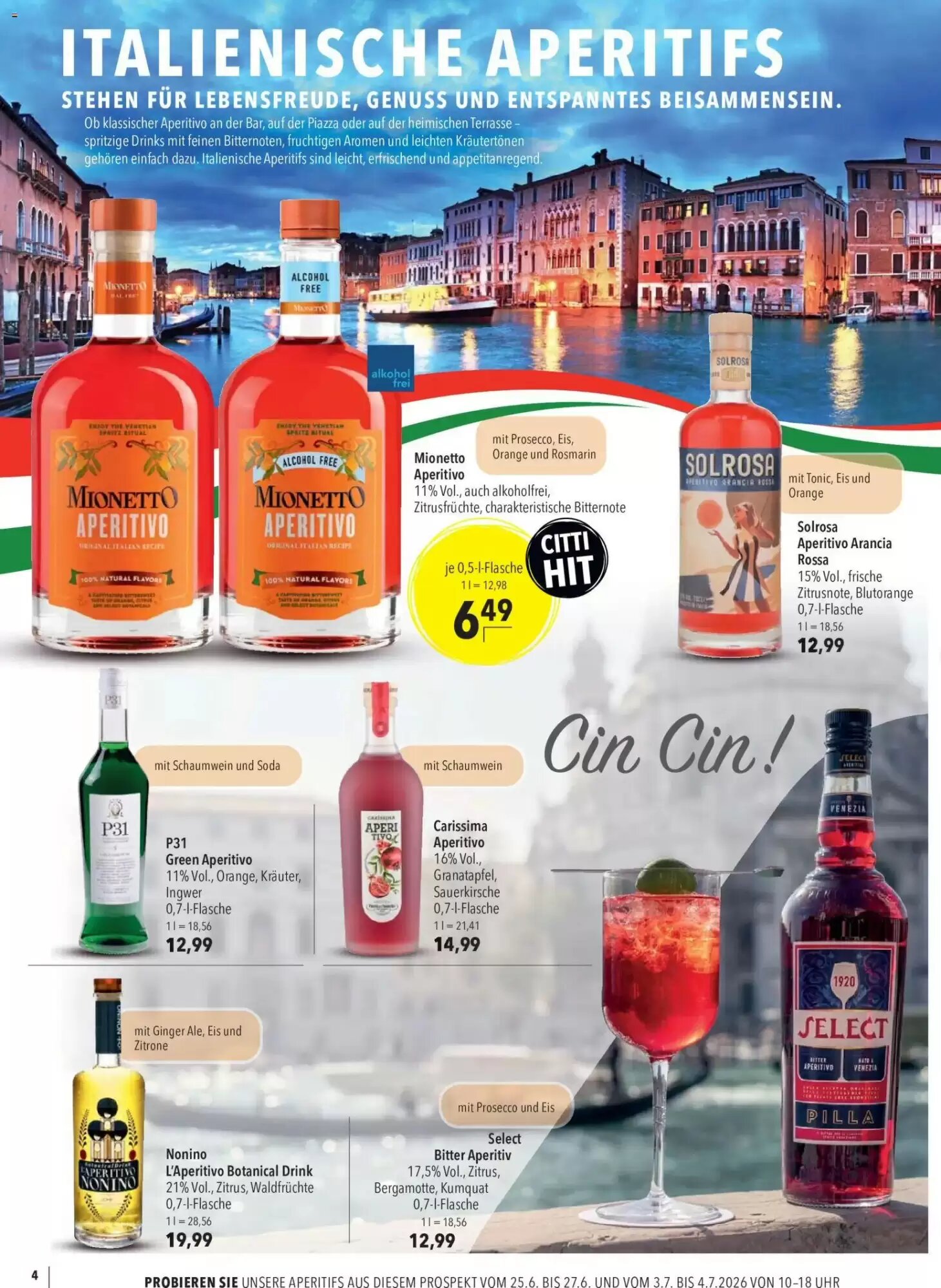 CITTI Markt Prospekt (ab 24.06.2026) zum Blättern - Seite 4