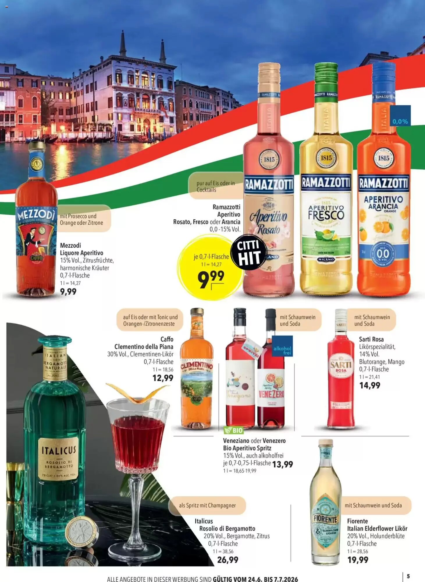 CITTI Markt Prospekt (ab 24.06.2026) zum Blättern - Seite 5