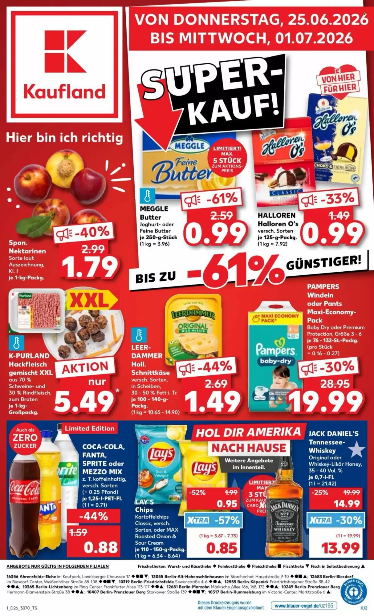Kaufland Prospekt (ab 25.06.2026) zum Blättern - Seite 1