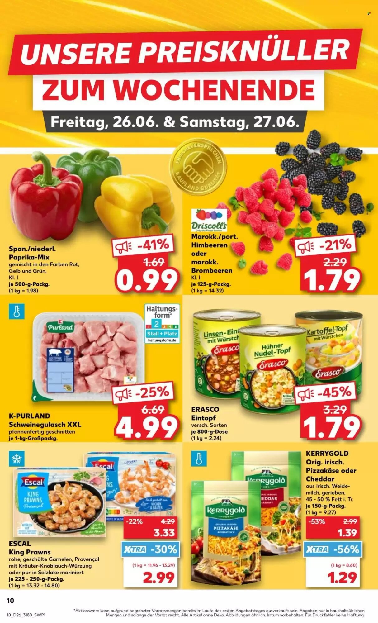 Kaufland Prospekt (ab 25.06.2026) zum Blättern - Seite 10