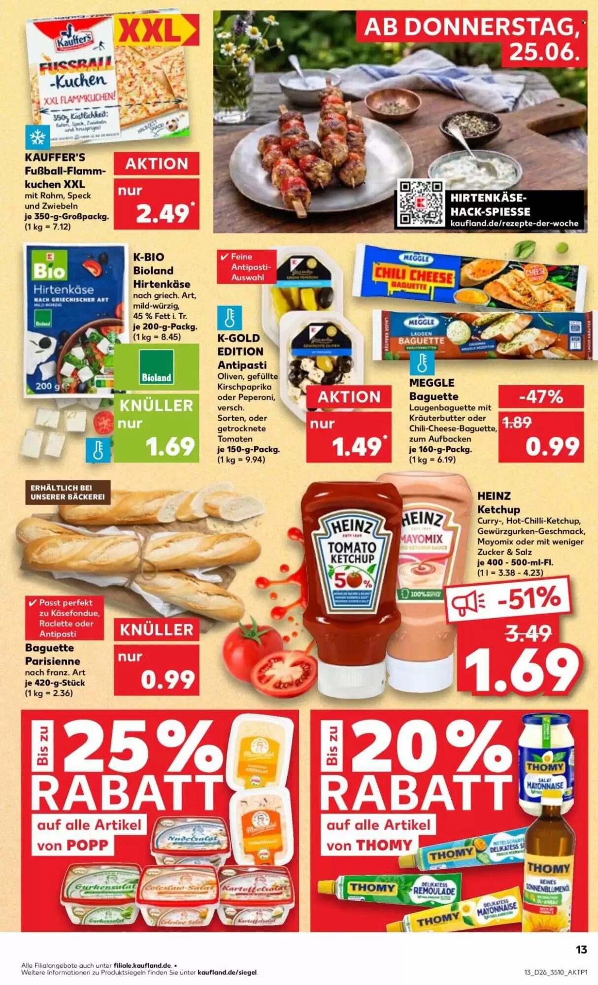 Kaufland Prospekt (ab 25.06.2026) zum Blättern - Seite 13