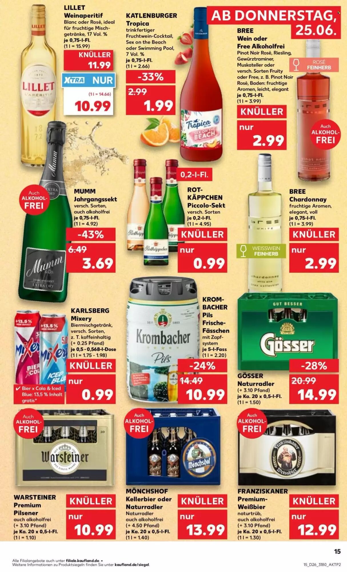 Kaufland Prospekt (ab 25.06.2026) zum Blättern - Seite 15