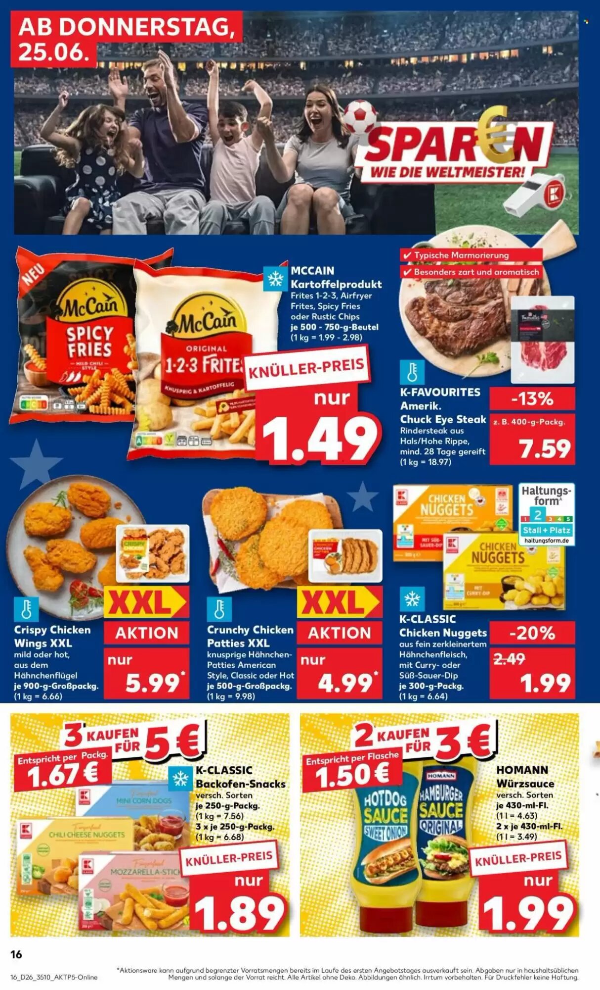 Kaufland Prospekt (ab 25.06.2026) zum Blättern - Seite 16