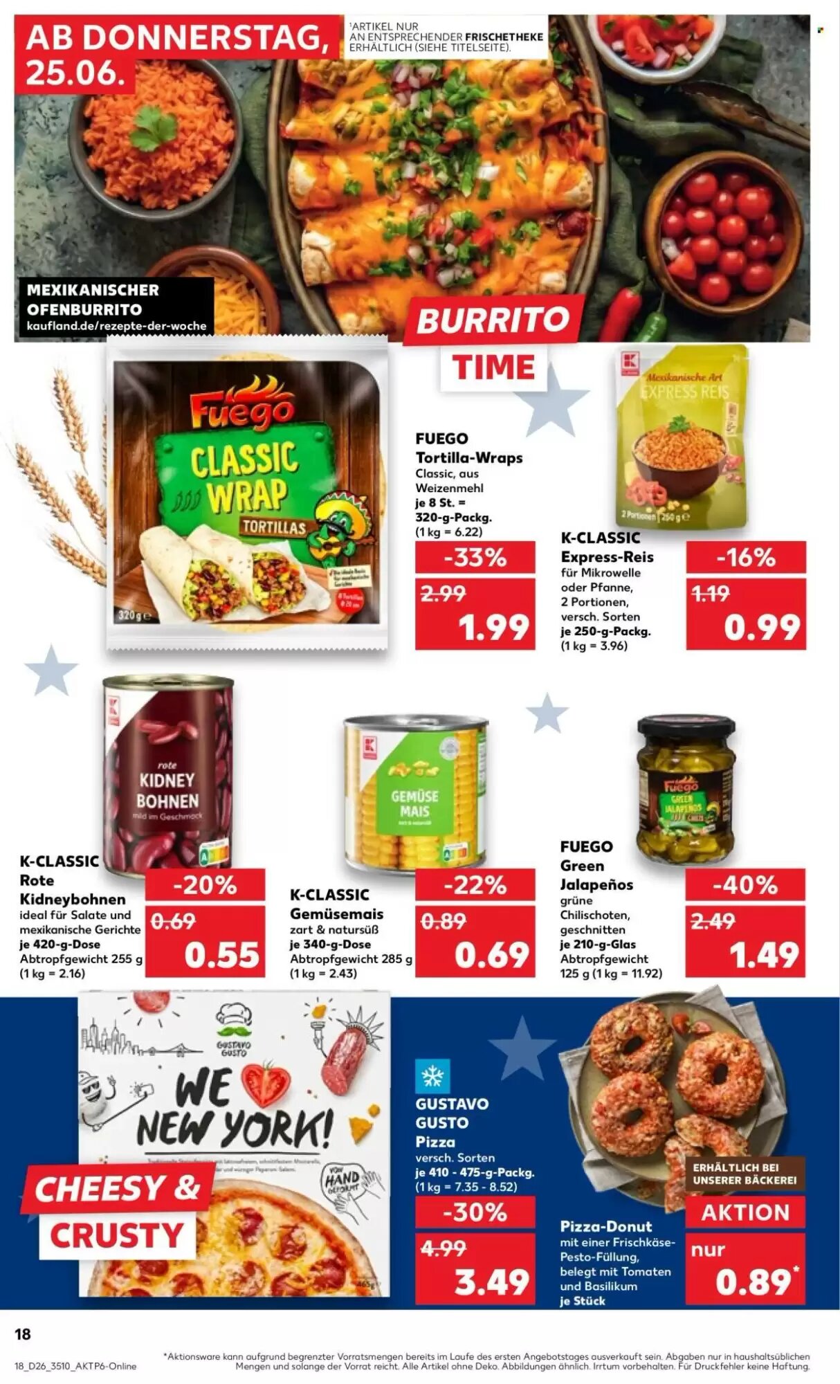 Kaufland Prospekt (ab 25.06.2026) zum Blättern - Seite 18