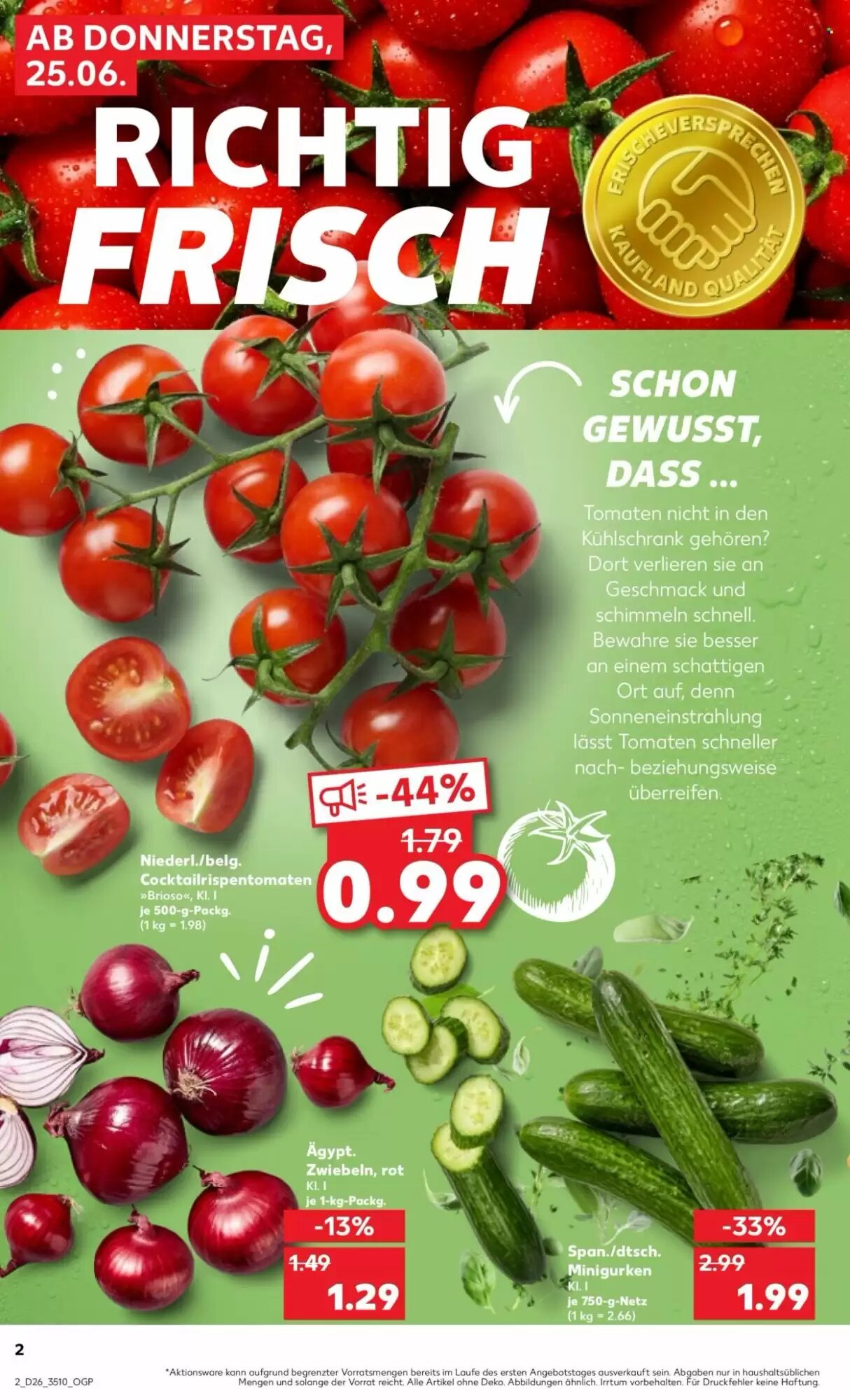 Kaufland Prospekt (ab 25.06.2026) zum Blättern - Seite 2