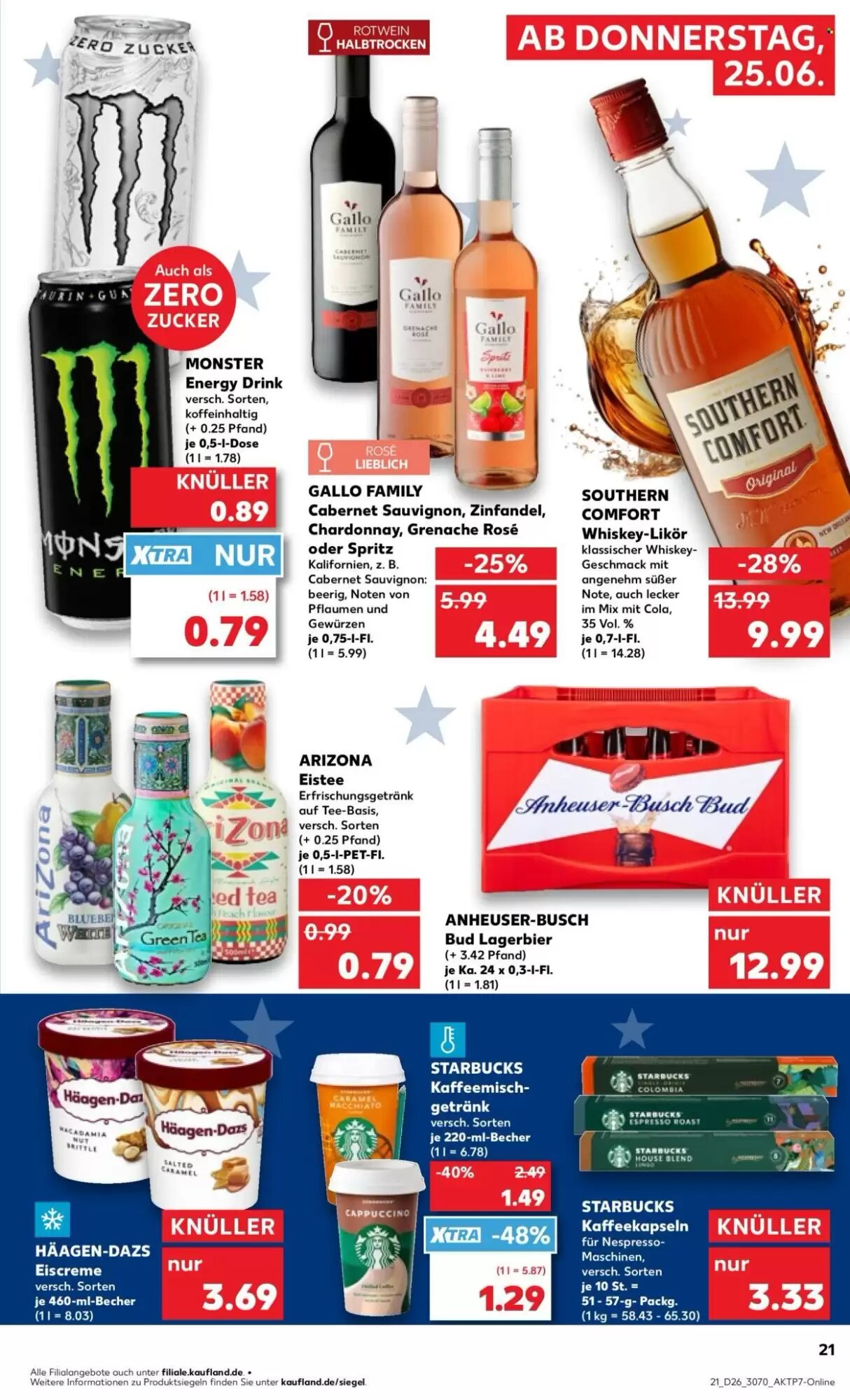 Kaufland Prospekt (ab 25.06.2026) zum Blättern - Seite 21