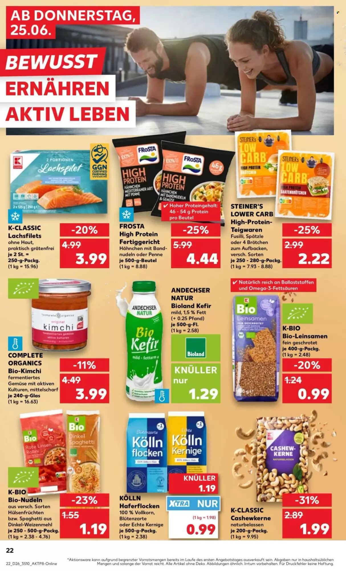 Kaufland Prospekt (ab 25.06.2026) zum Blättern - Seite 22