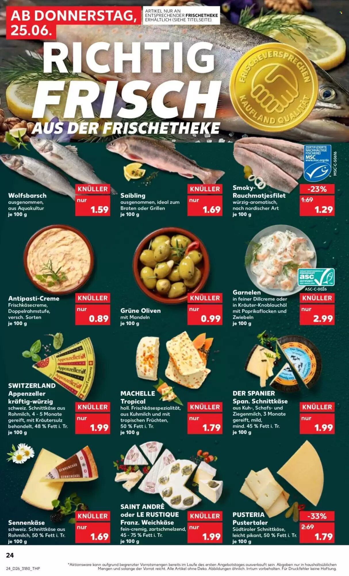 Kaufland Prospekt (ab 25.06.2026) zum Blättern - Seite 24