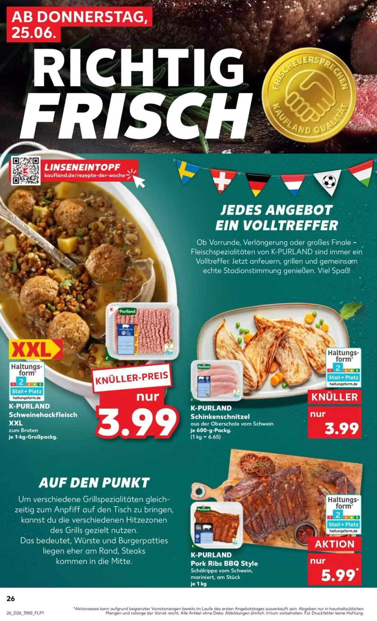 Kaufland Prospekt (ab 25.06.2026) zum Blättern - Seite 26