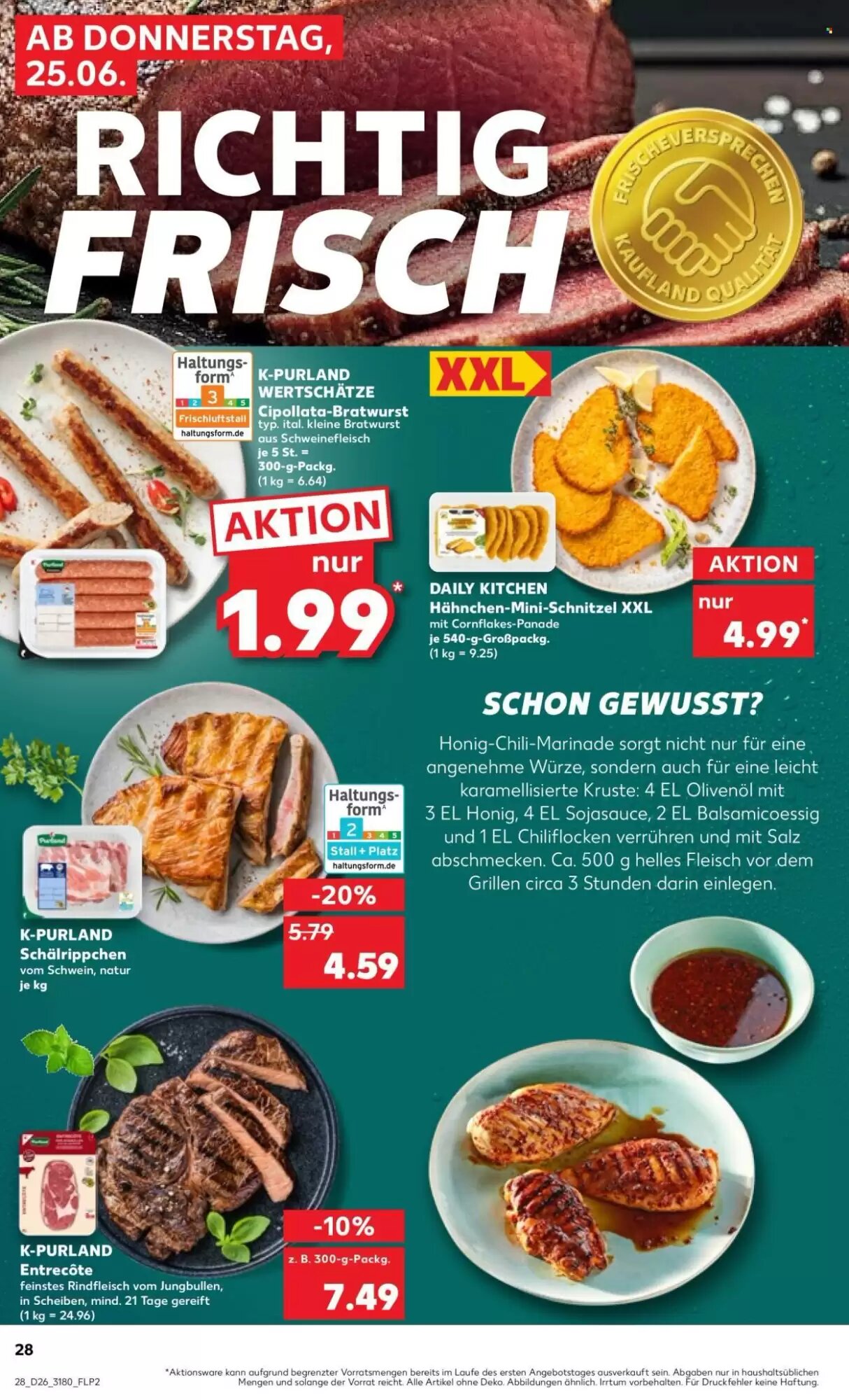 Kaufland Prospekt (ab 25.06.2026) zum Blättern - Seite 28