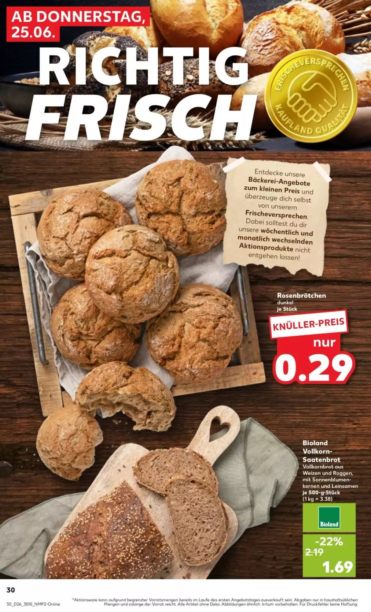 Kaufland Prospekt (ab 25.06.2026) zum Blättern - Seite 30