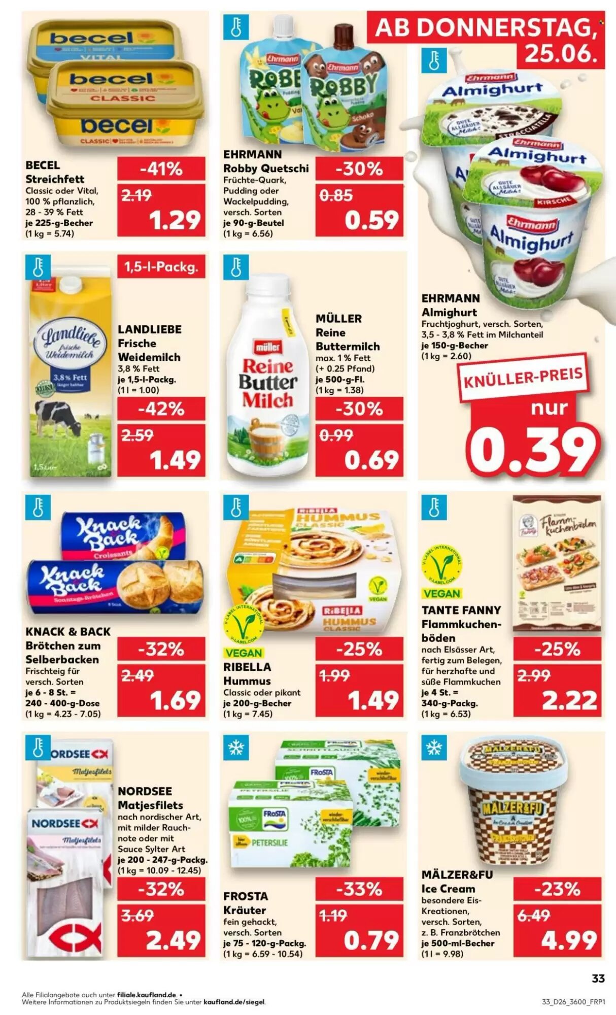 Kaufland Prospekt (ab 25.06.2026) zum Blättern - Seite 33