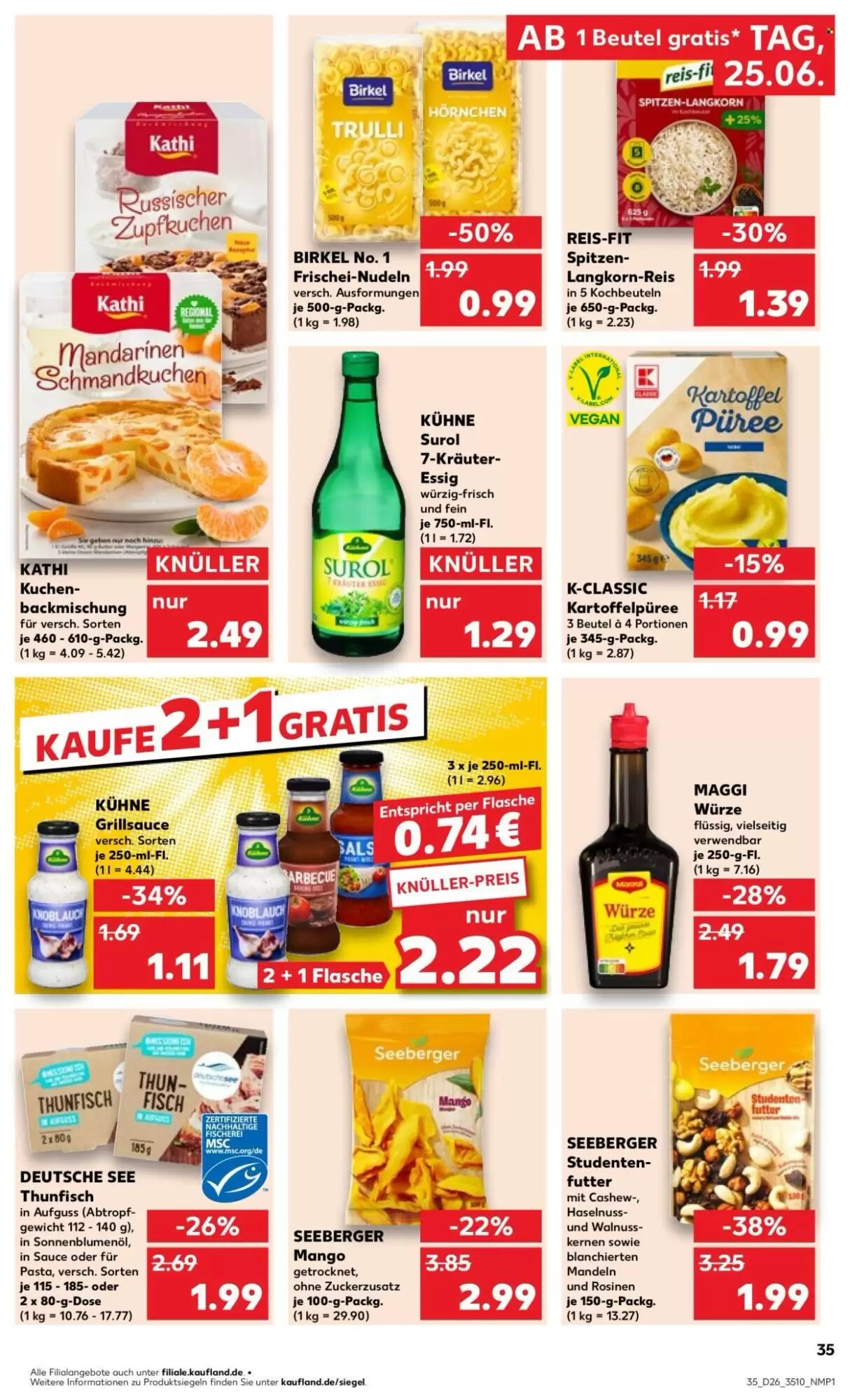 Kaufland Prospekt (ab 25.06.2026) zum Blättern - Seite 34