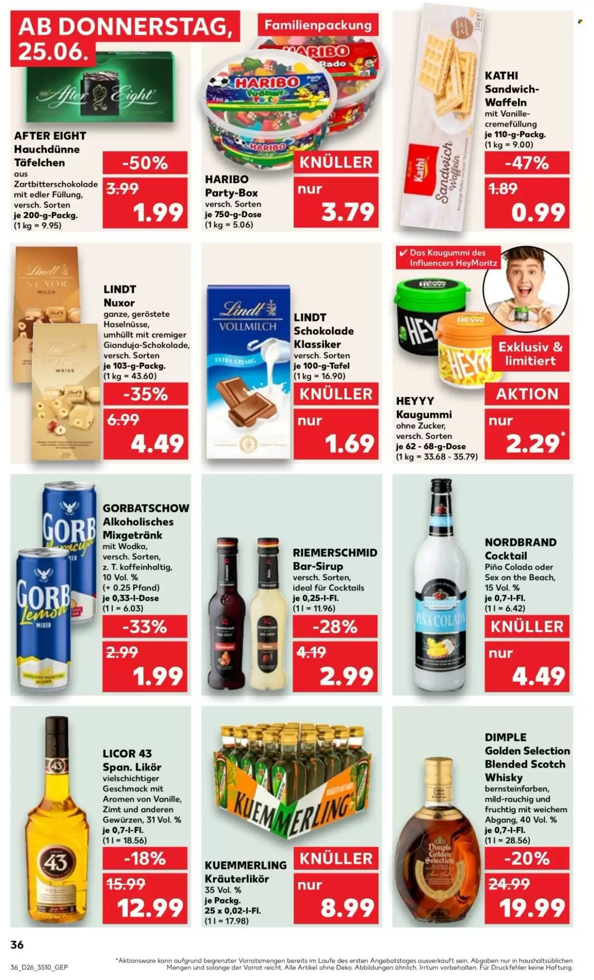 Kaufland Prospekt (ab 25.06.2026) zum Blättern - Seite 36