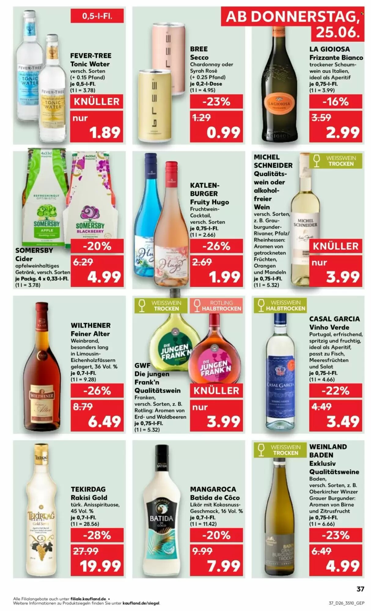 Kaufland Prospekt (ab 25.06.2026) zum Blättern - Seite 37