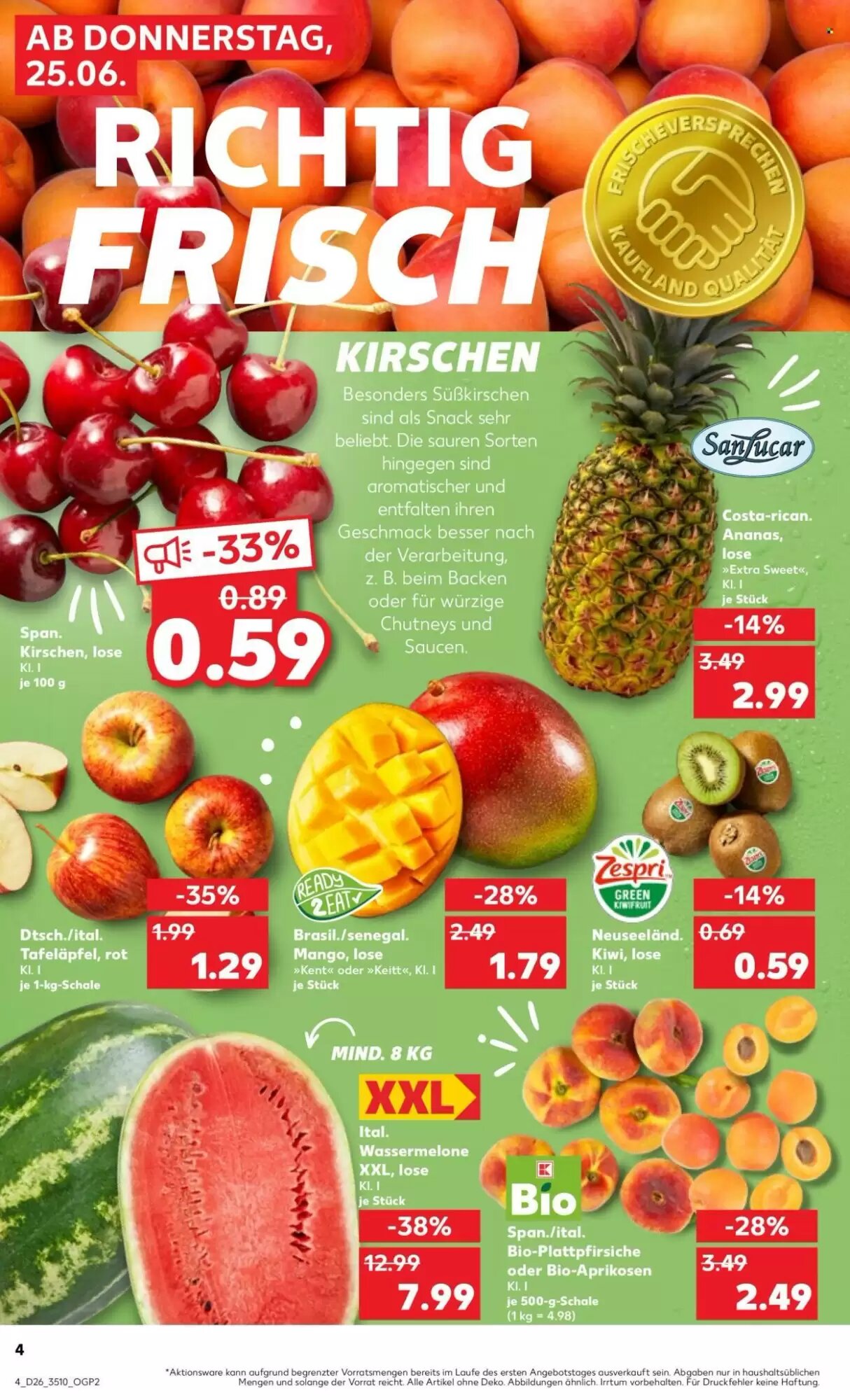 Kaufland Prospekt (ab 25.06.2026) zum Blättern - Seite 4