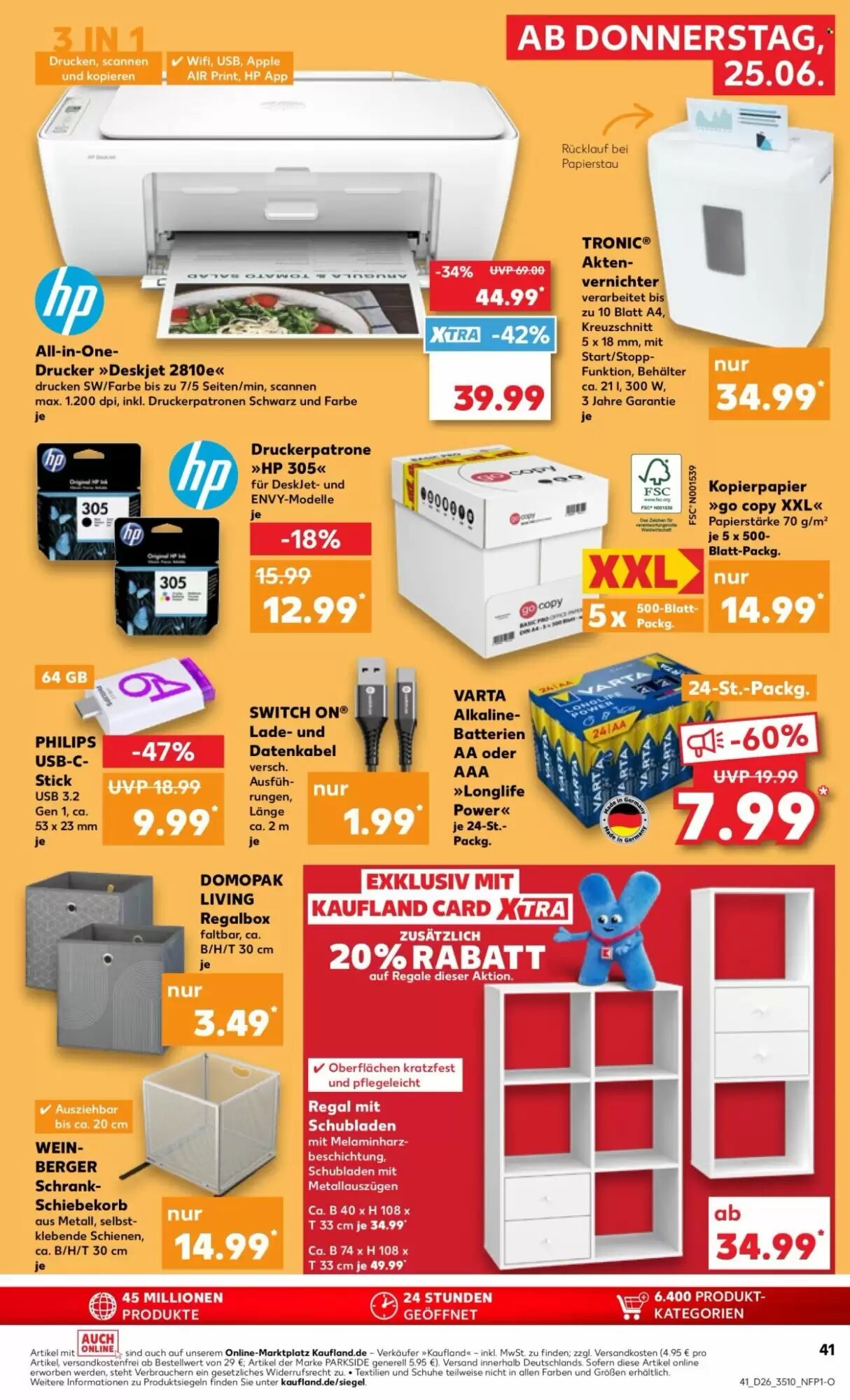 Kaufland Prospekt (ab 25.06.2026) zum Blättern - Seite 41