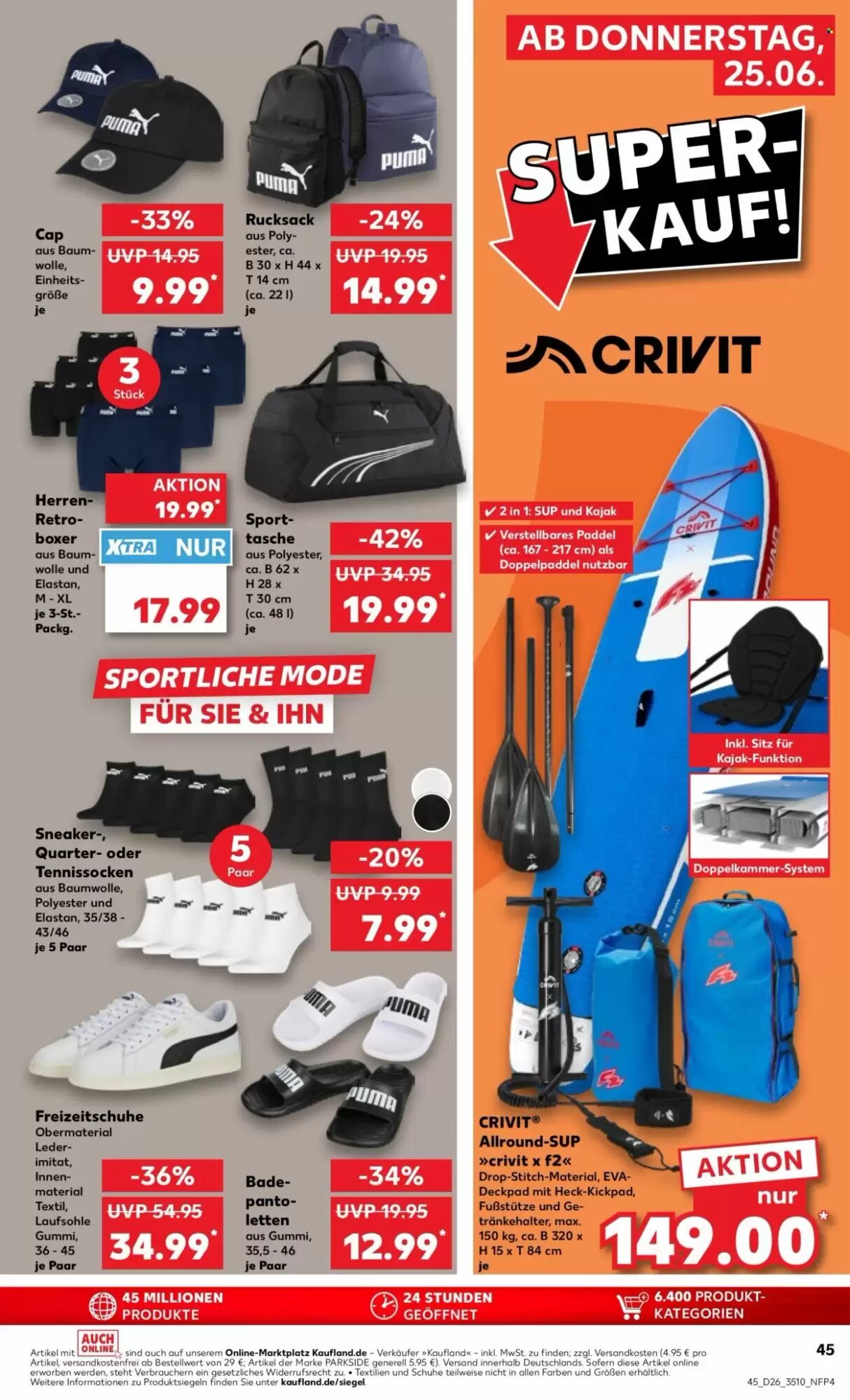 Kaufland Prospekt (ab 25.06.2026) zum Blättern - Seite 45
