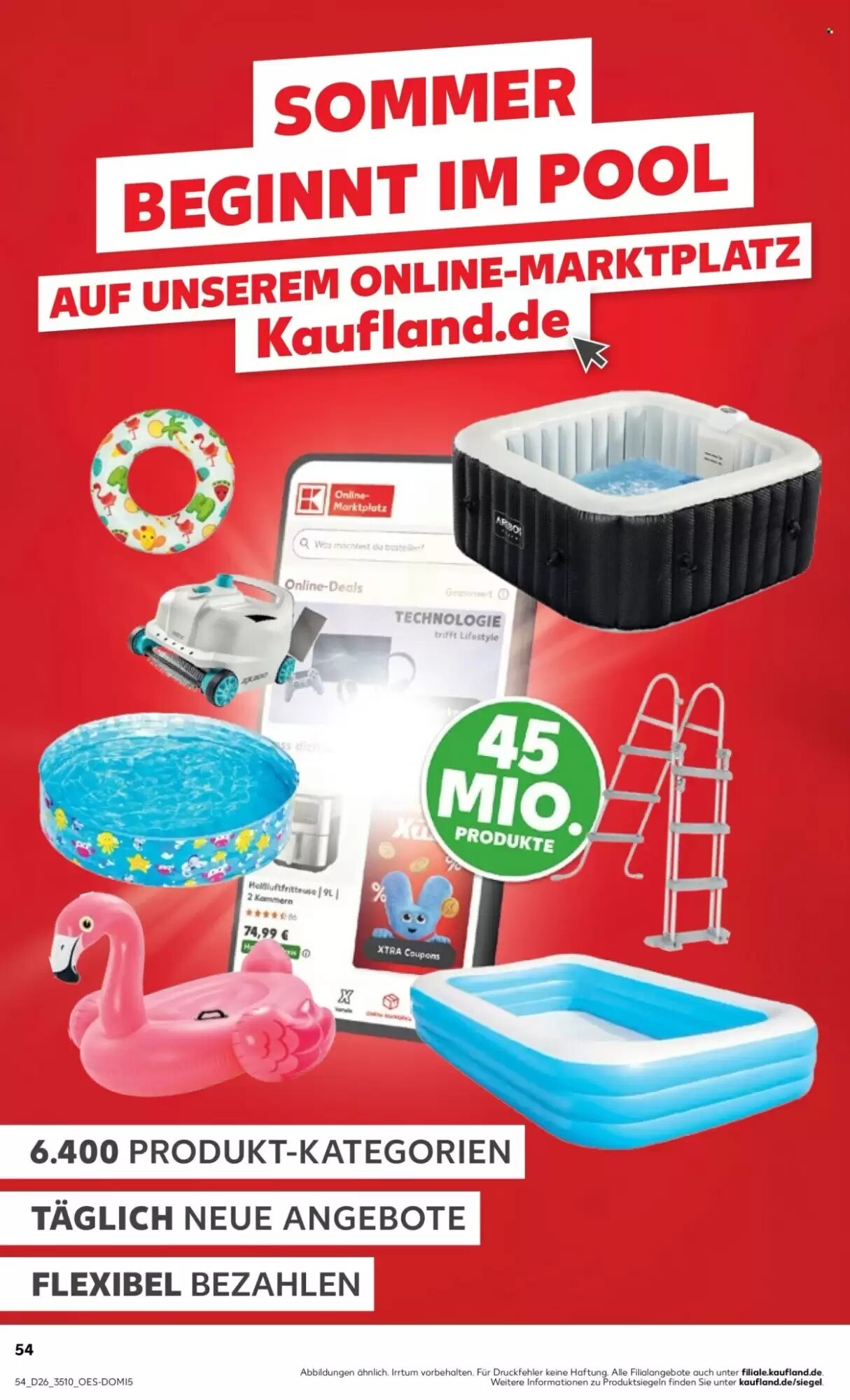 Kaufland Prospekt (ab 25.06.2026) zum Blättern - Seite 54