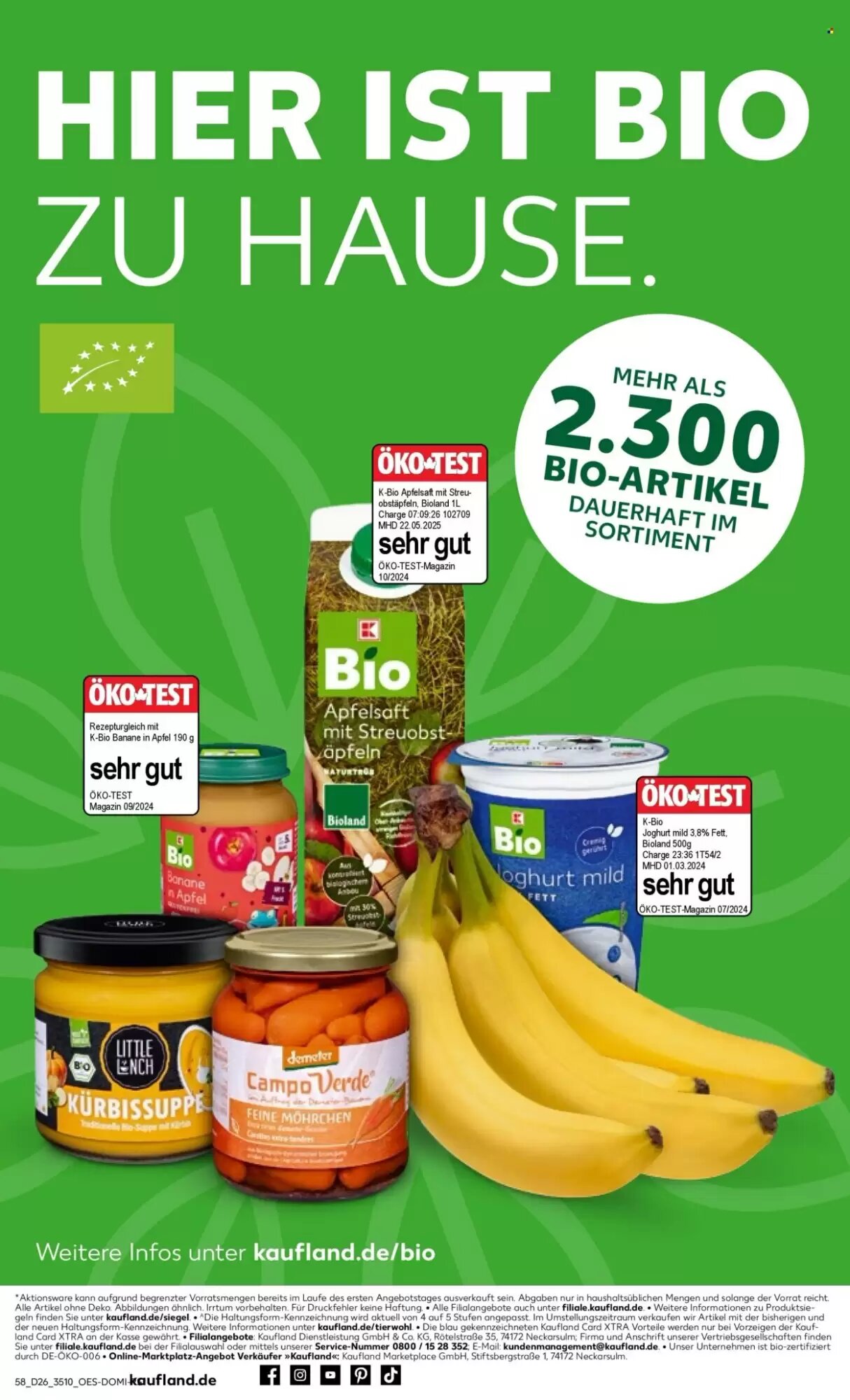 Kaufland Prospekt (ab 25.06.2026) zum Blättern - Seite 58