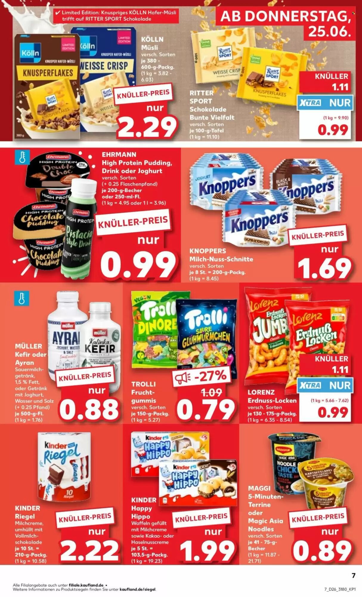 Kaufland Prospekt (ab 25.06.2026) zum Blättern - Seite 7