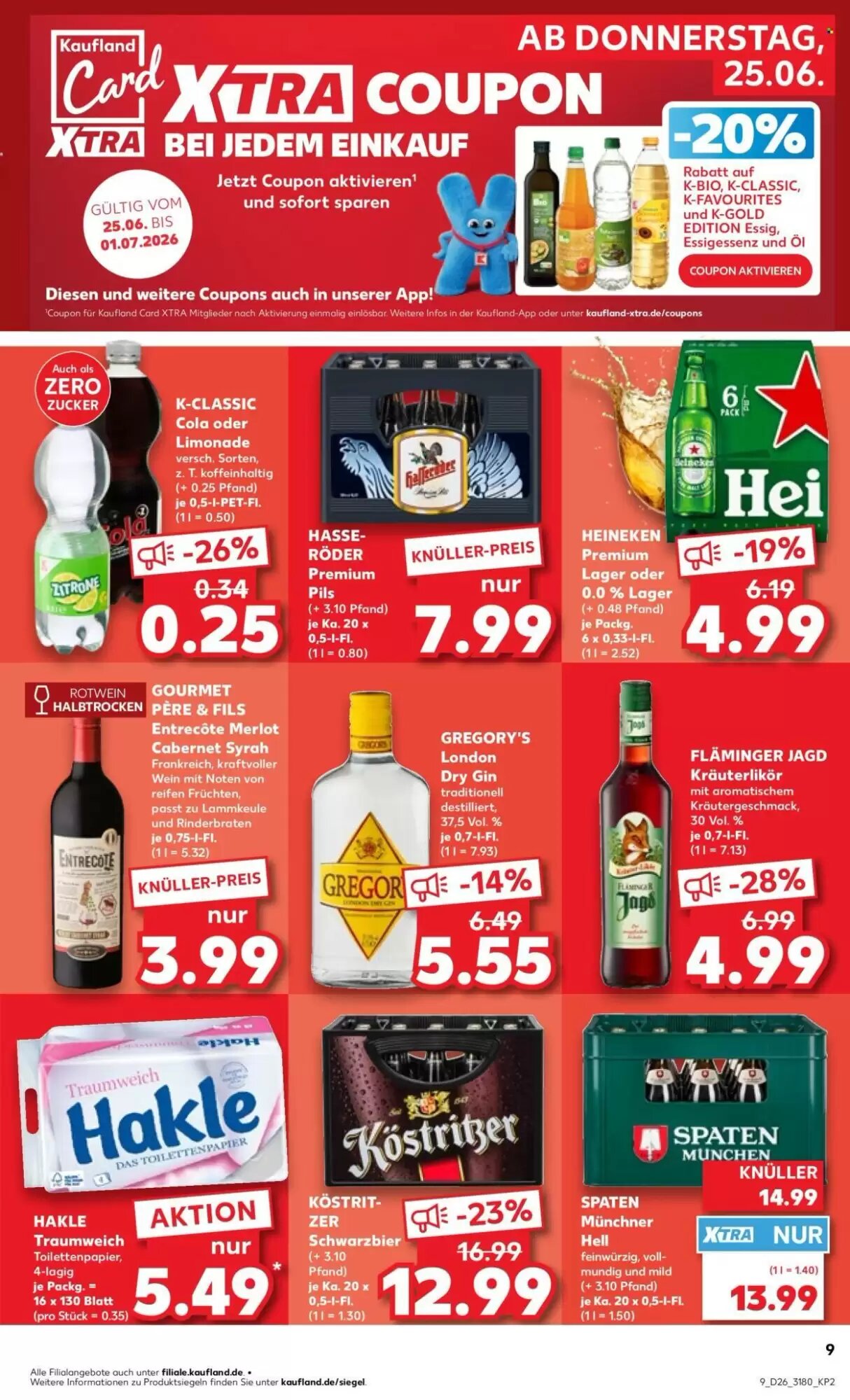 Kaufland Prospekt (ab 25.06.2026) zum Blättern - Seite 9