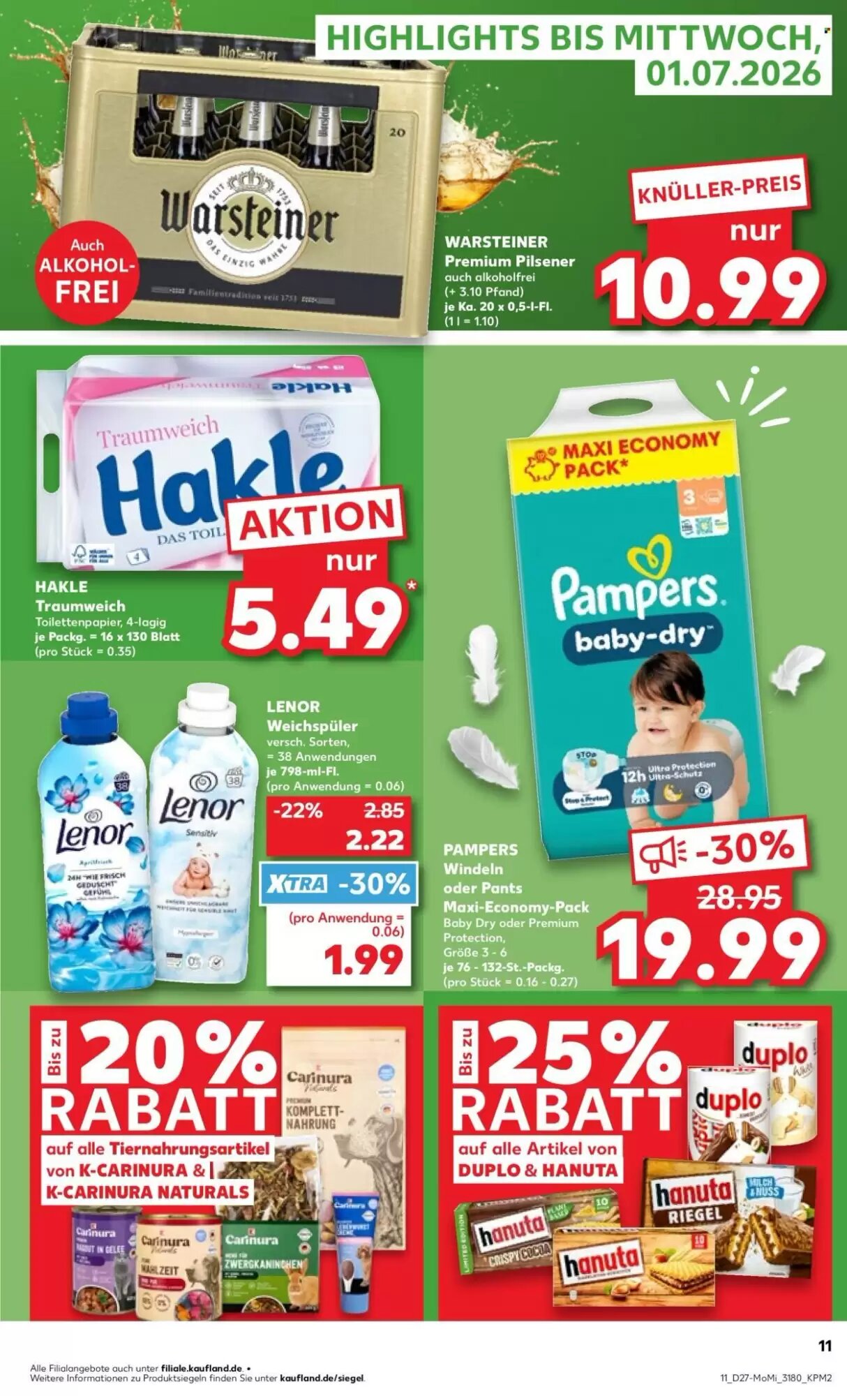V Markt Prospekt (ab 25.06.2026) zum Blättern - Seite 11