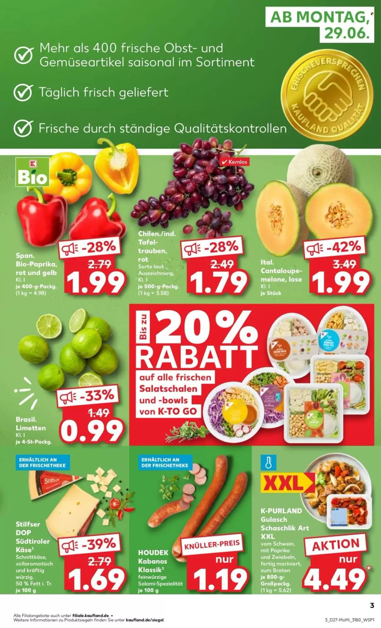 V Markt Prospekt (ab 25.06.2026) zum Blättern - Seite 3