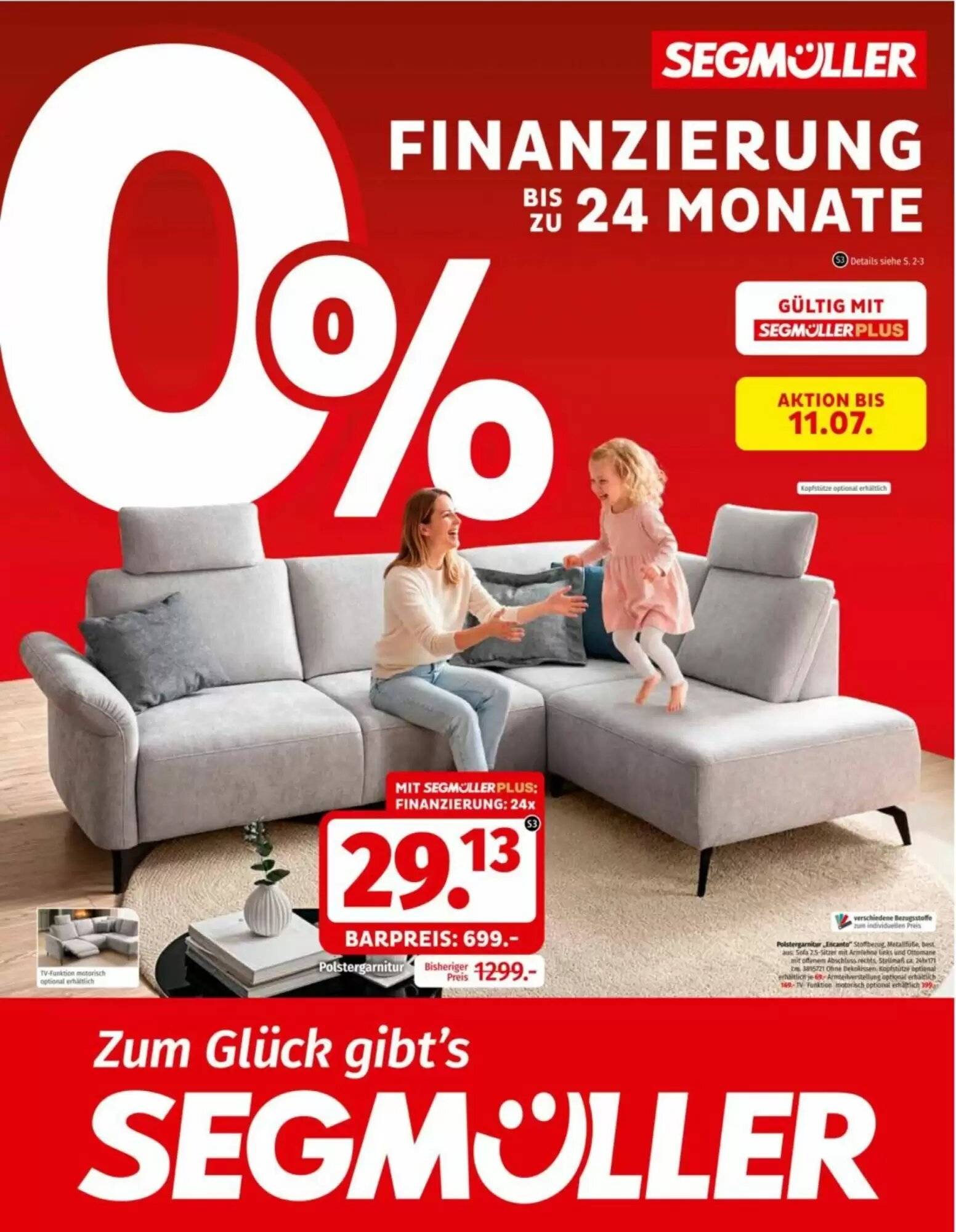 Segmüller Prospekt (ab 26.06.2026) zum Blättern - Seite 1