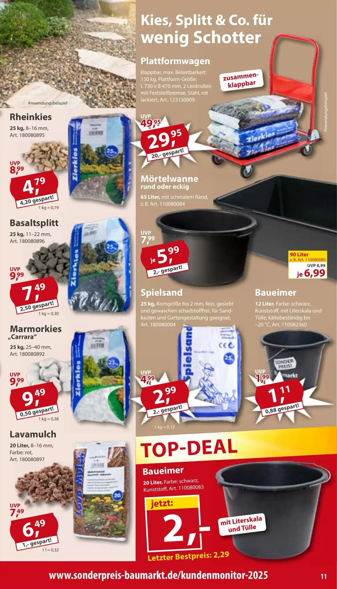 Sonderpreis Baumarkt Prospekt (ab 27.06.2026) zum Blättern - Seite 11